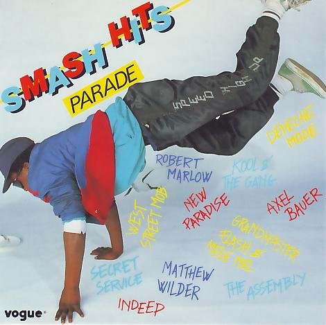 SMASH HITS PARADE. 1984 GERMAN CD. DEPECHE MODE, THE ASSEMBLY, GRANDMASTER FLASH & MELLE MEL, KOOL & THE GANG. Music
