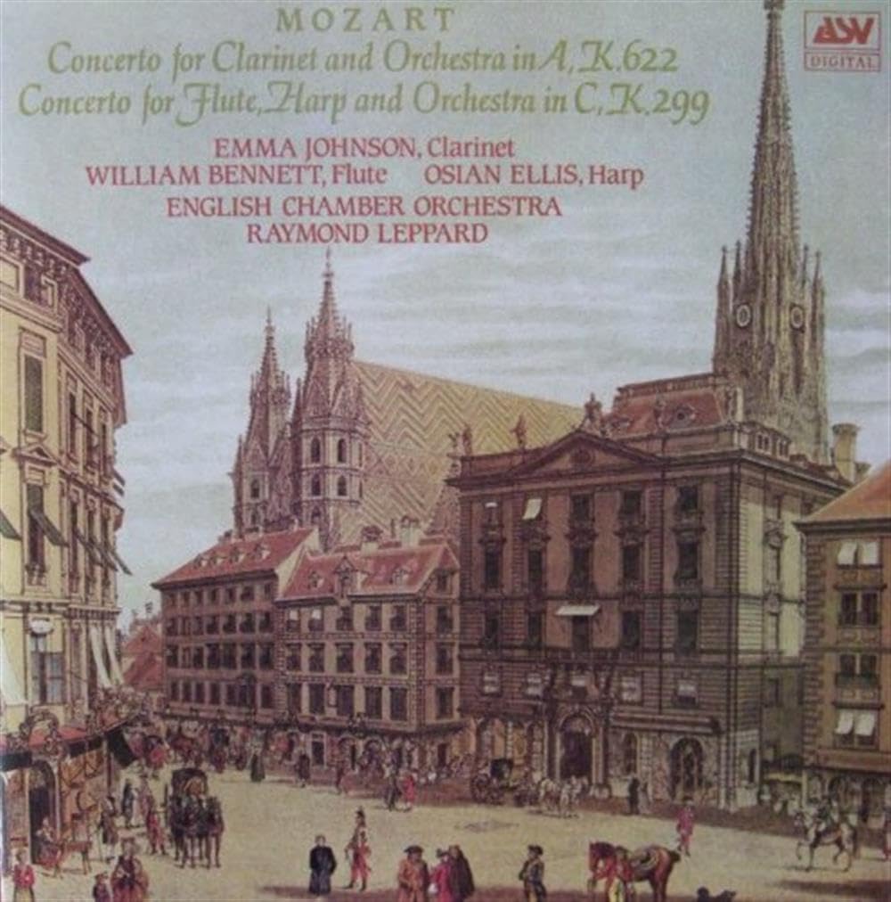 Mozart: Clarinet Flute And Harp Concertos cd