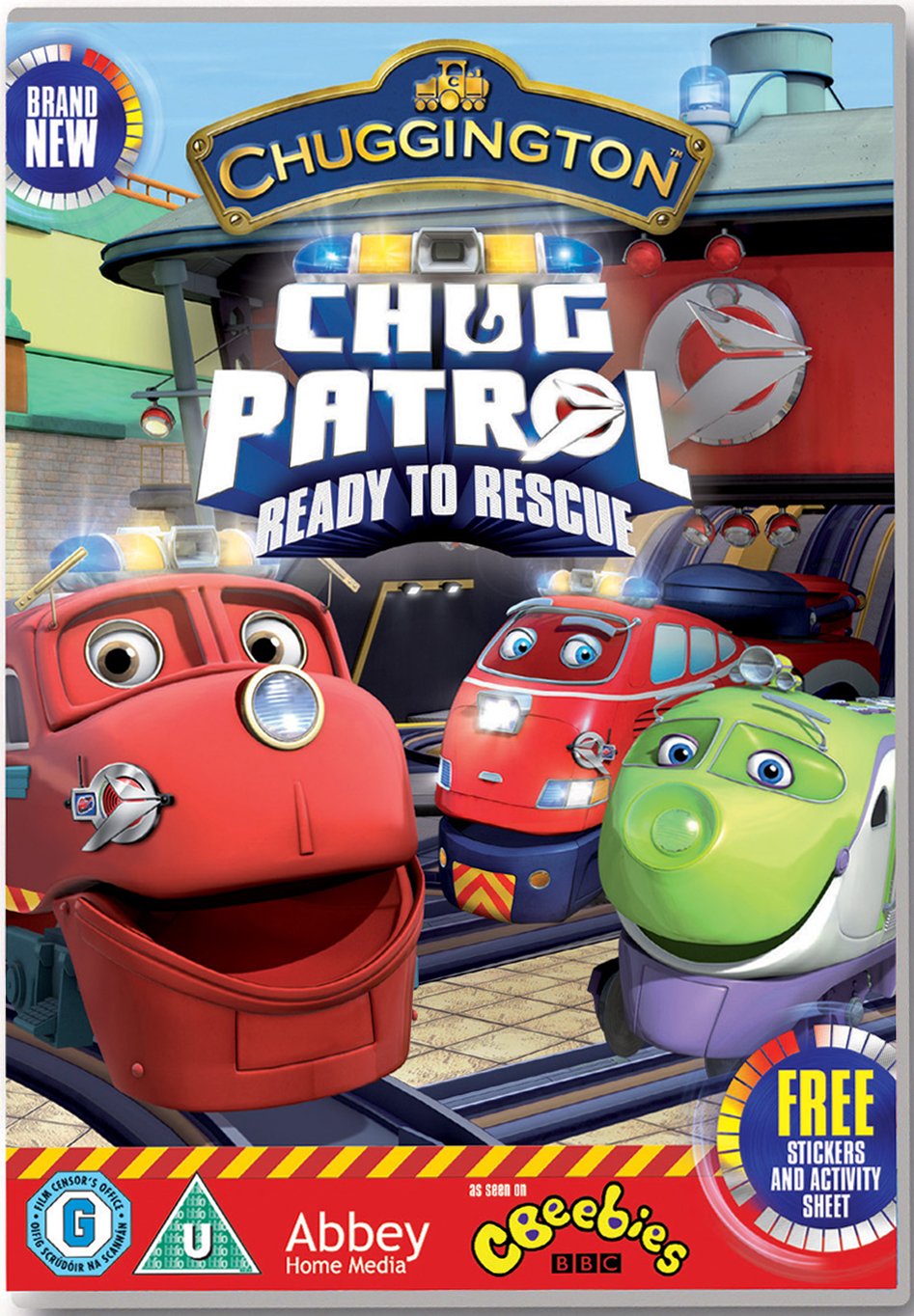 ALL NEW Chuggington - Chug Patrol : Ready To The Rescue - INCLUDES FREE STICKERS AND ACTIVITY SHEET Box sets