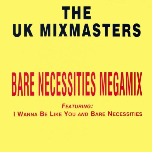 UK MIXMASTERS Bare Necessities Megamix 7" 45 Music