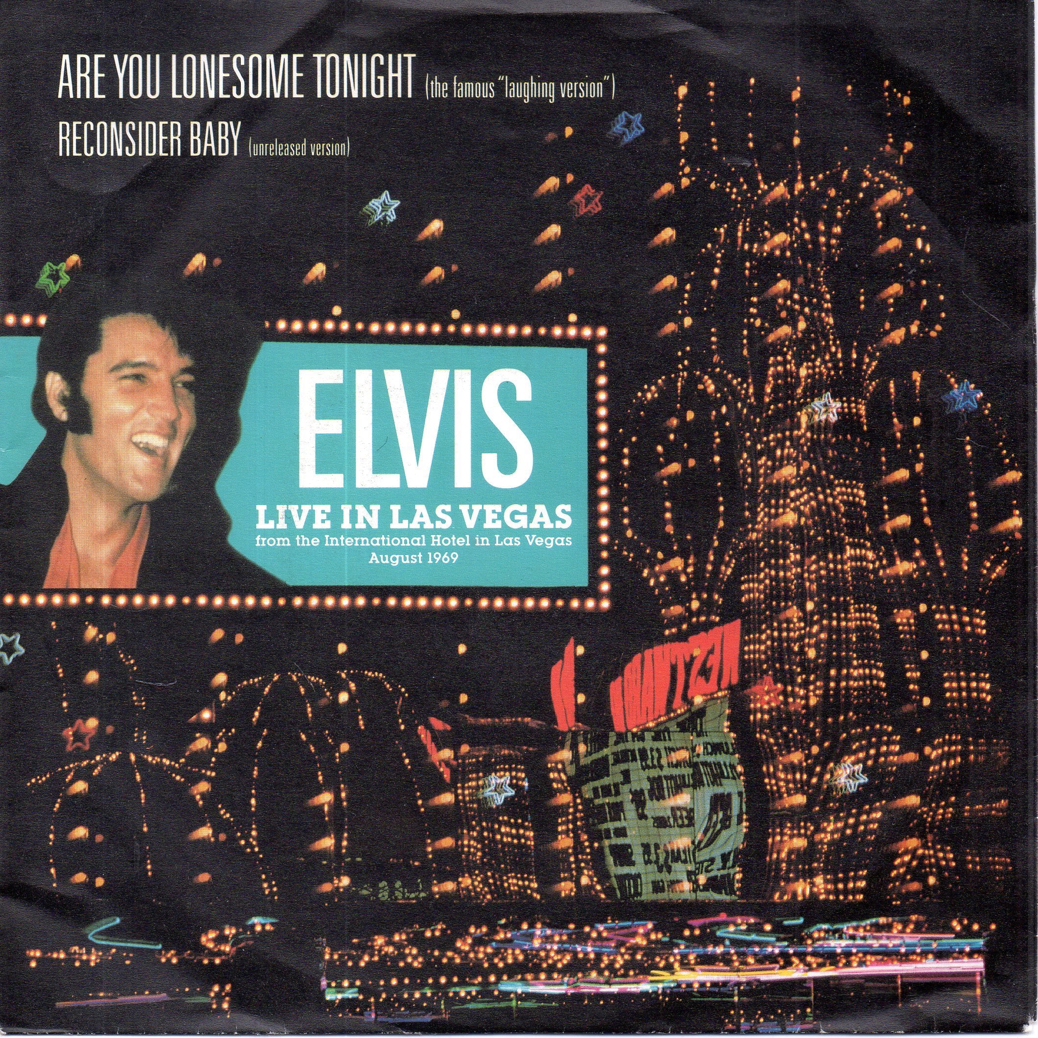 Live In Las Vegas: Are You Lonesome Tonight (The Famous Laughing Version) / Reconsider Baby Music