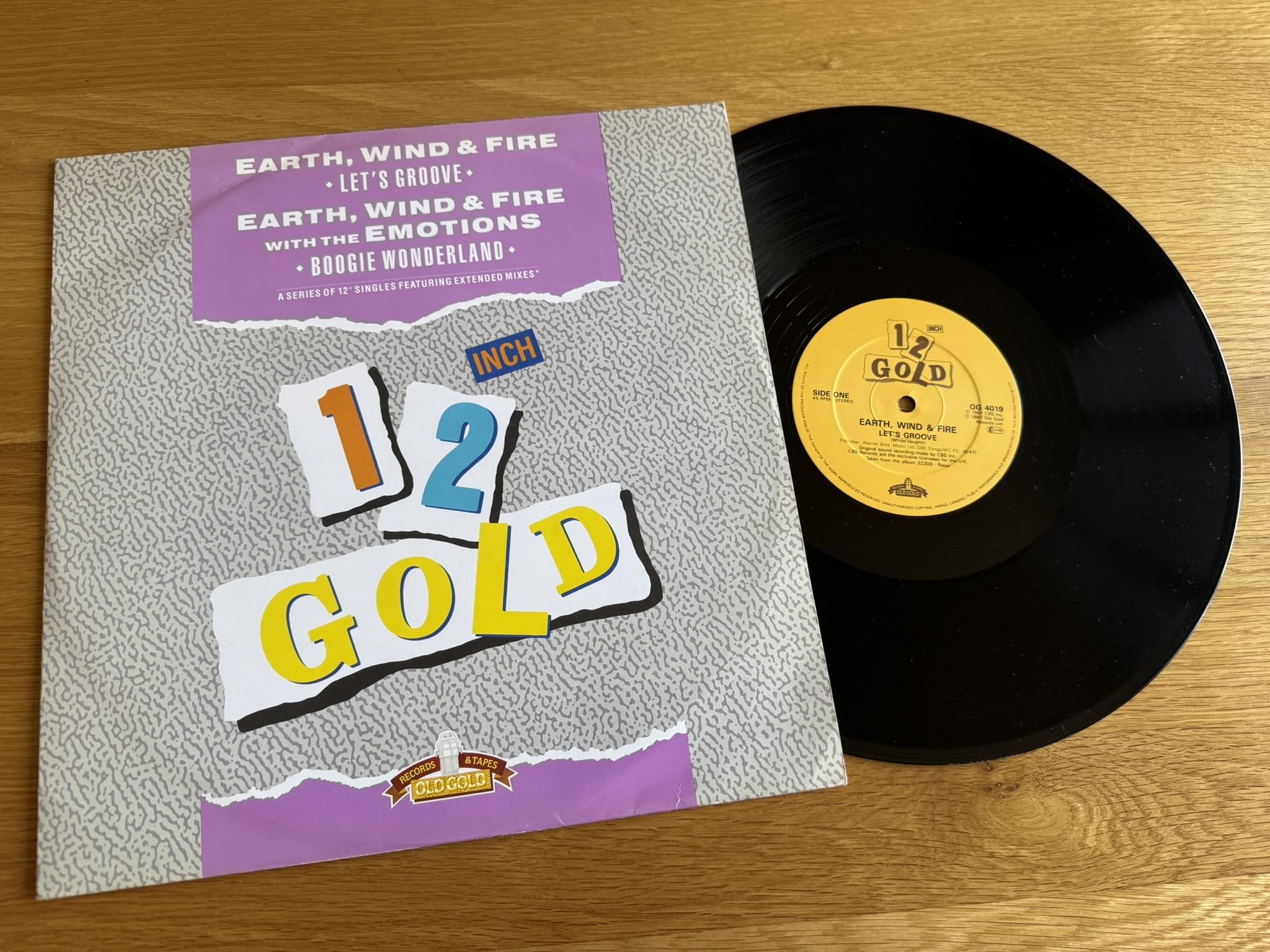 Let's groove/Boogie wonderland (Old Gold) Funk, R&B & Soul
