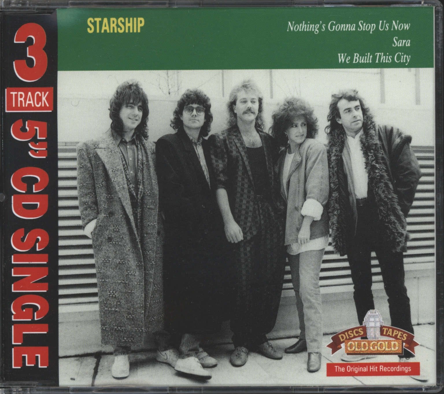 Nothing's gonna stop us now/Sara/We built this city (Old Gold) Music
