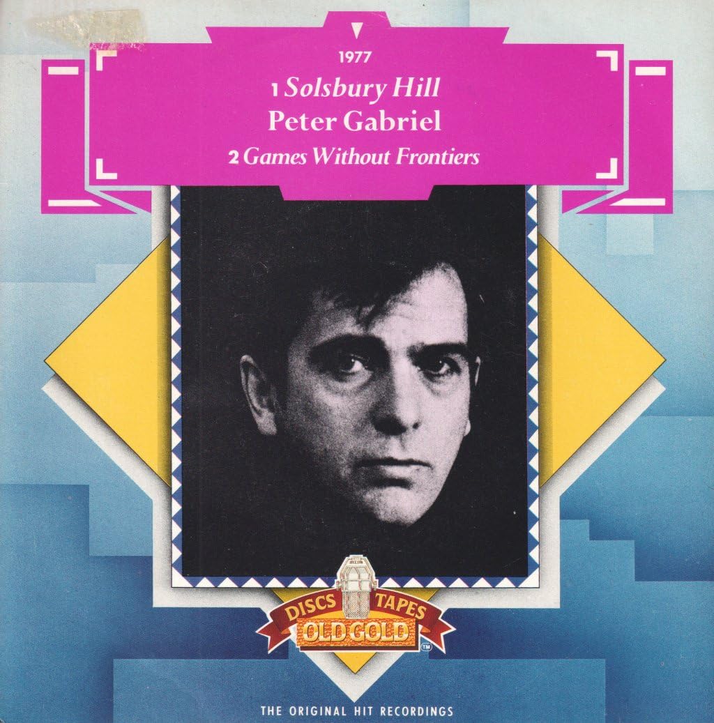Solsbury Hill / Games Without Frontiers - Peter Gabriel 7" 45 Music