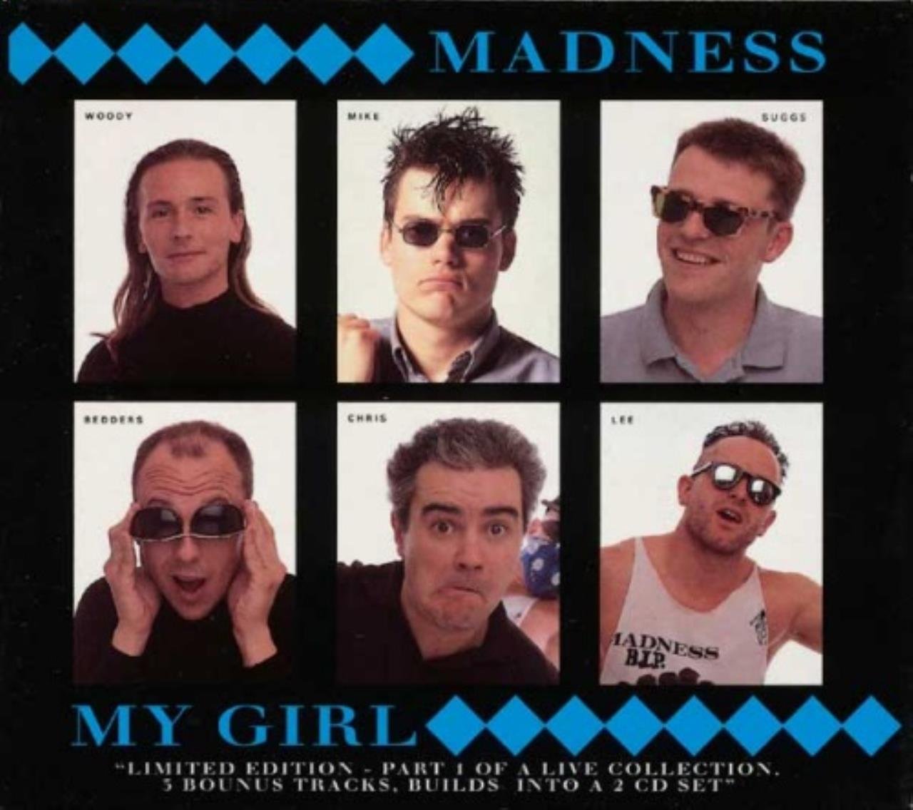 Madess My Girl 1992 Digipack CD Single inkl. 3 Live-Tracks VSCDG 1425 Music