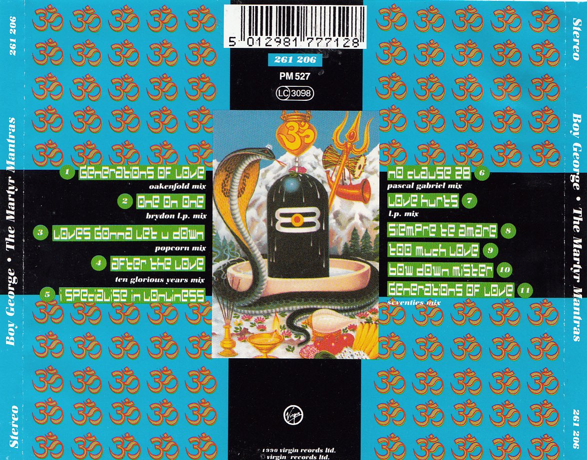 Martyr mantras (1990) Dance & Electronic