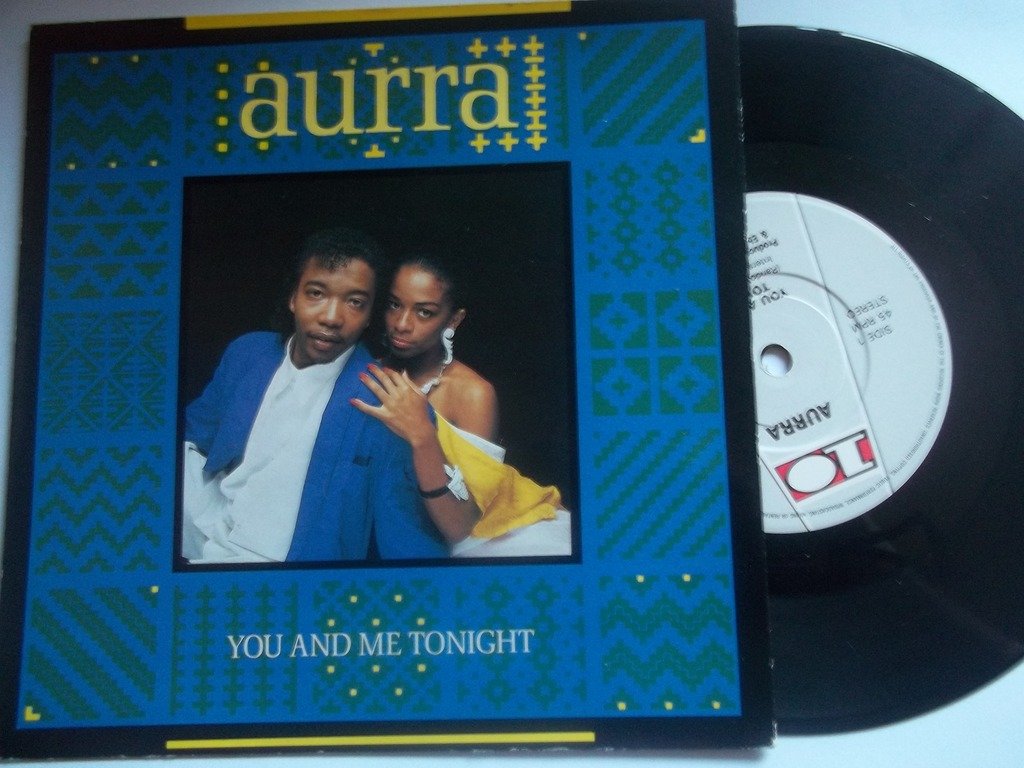 AURRA You And Me Tonight UK 7" 45 cd