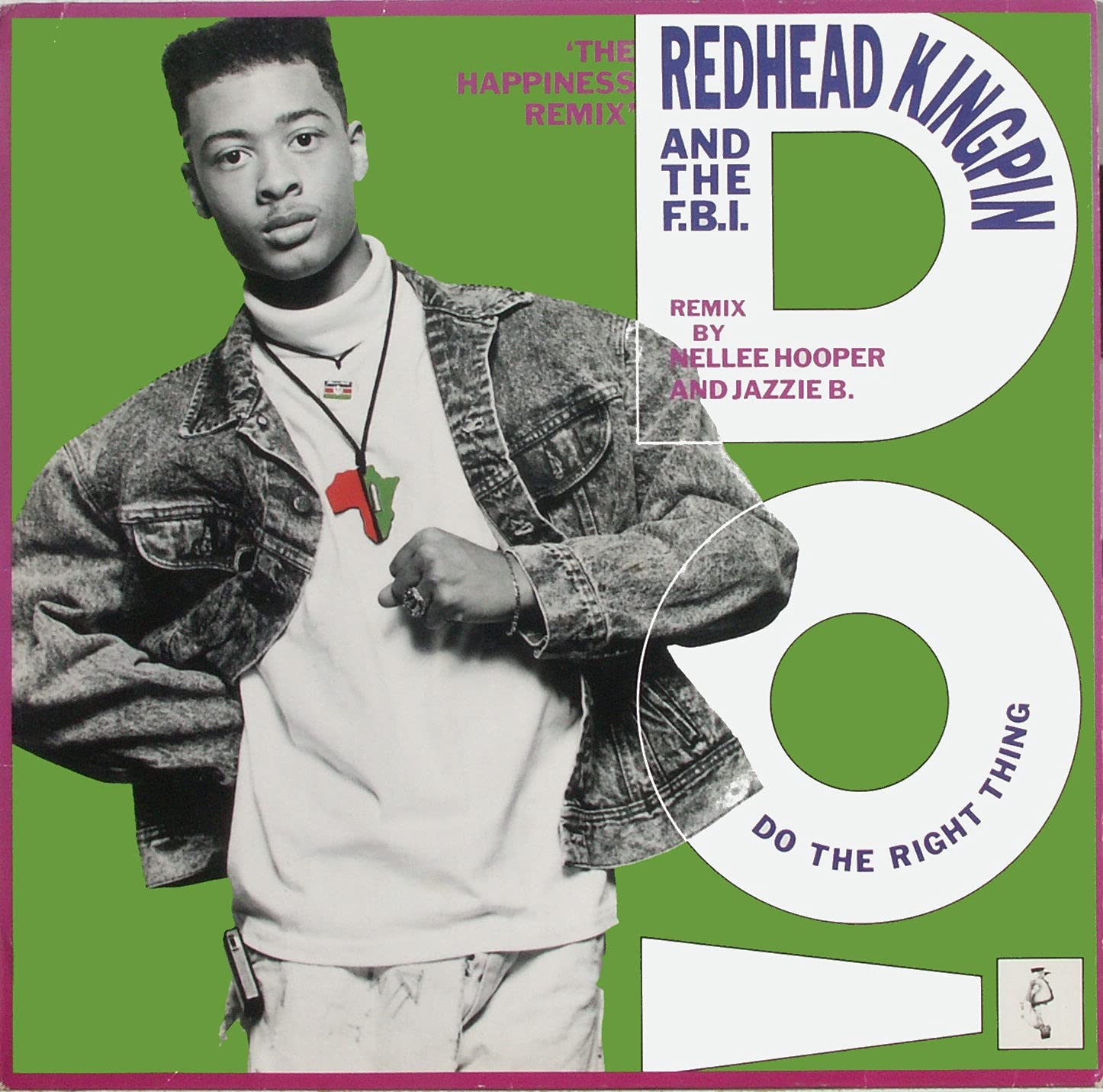 Redhead Kingpin & The F.B.I.: Do The Right Thing The Happiness Remix cd