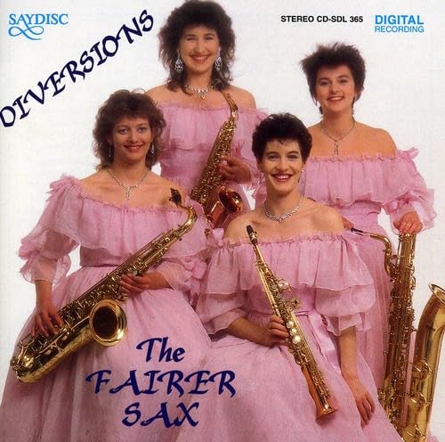 Diversions With the Fairer Sax cd