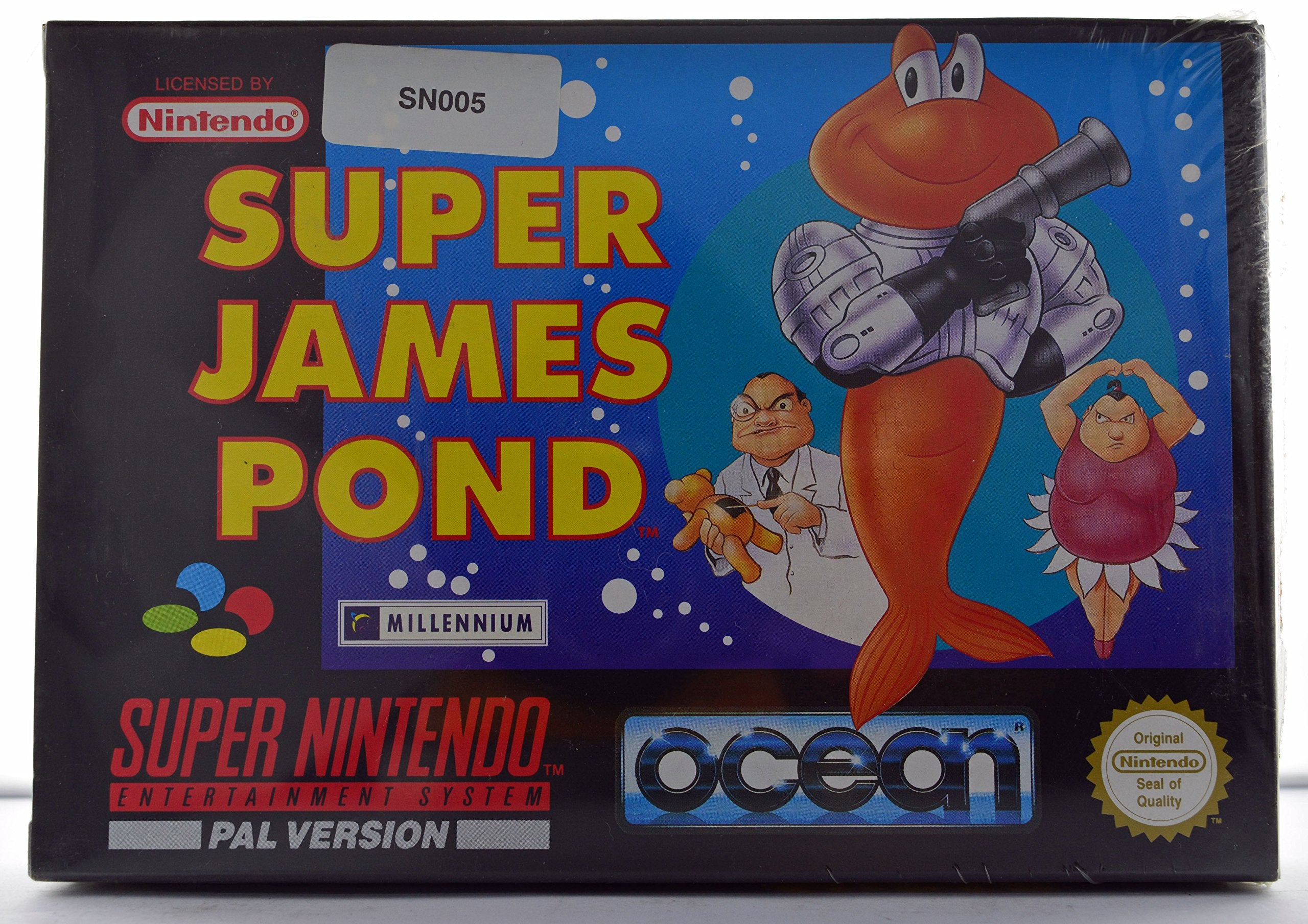 Super james pond - Super Nintendo - PAL Older Consoles