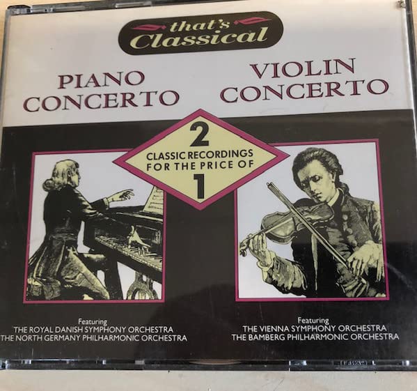 That's Classical: Piano Concerto & Violin Concerto Music