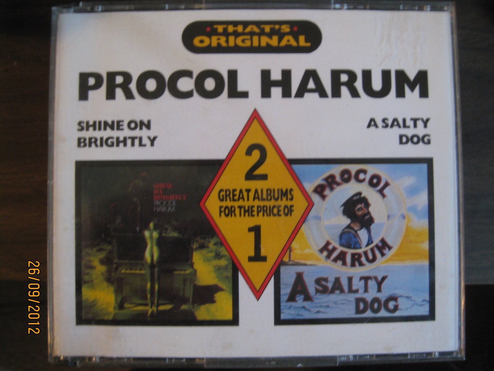 A salty dog/Shine on brightly Rock