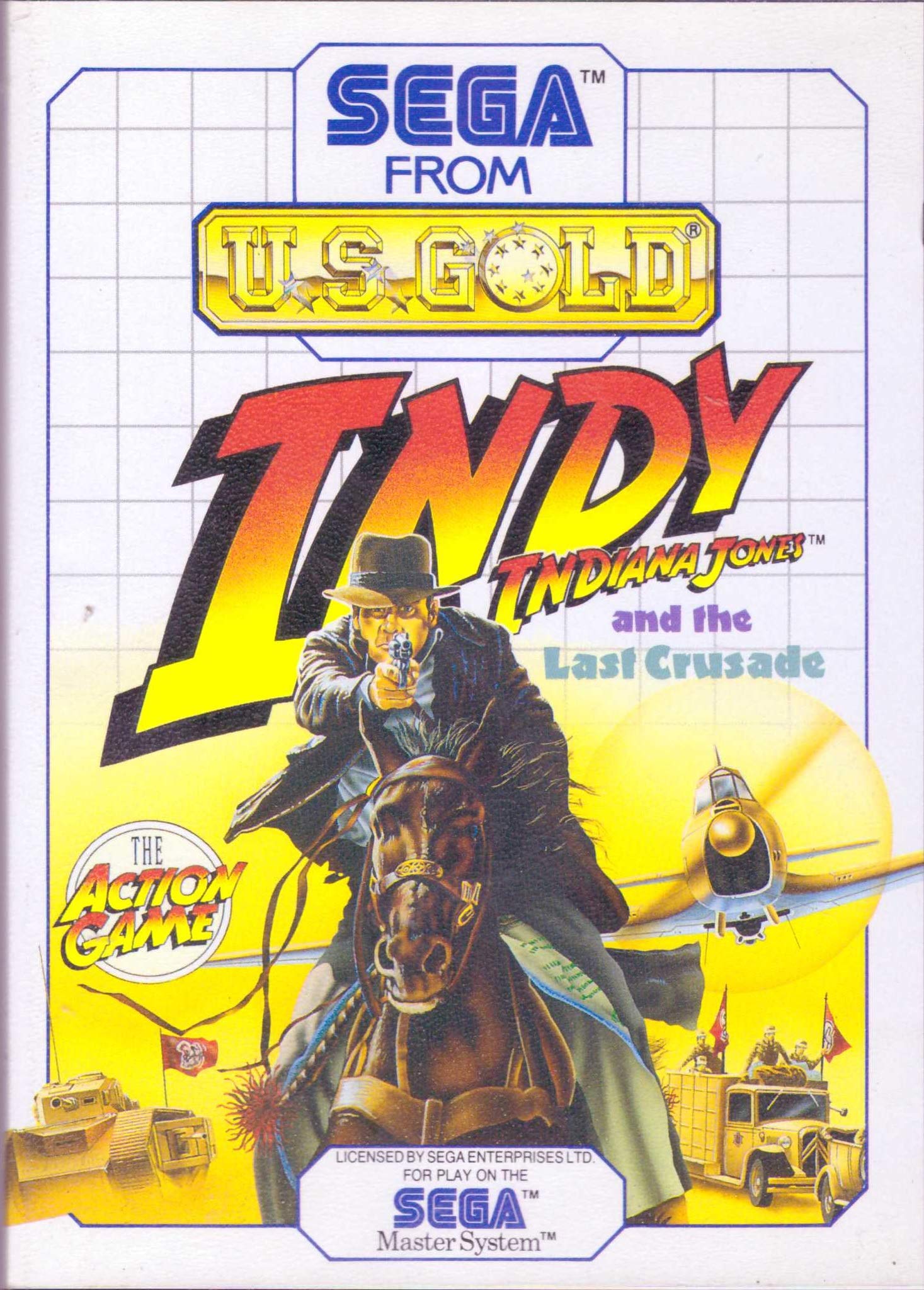 Indiana Jones and the Last Crusade (SEGA Master System) Older Consoles