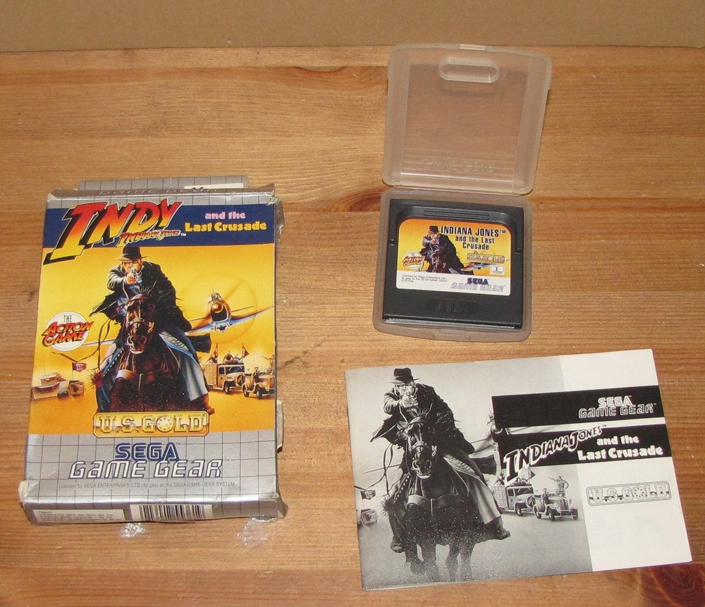 Indy and the last crusade - Sega Game Gear Older Consoles