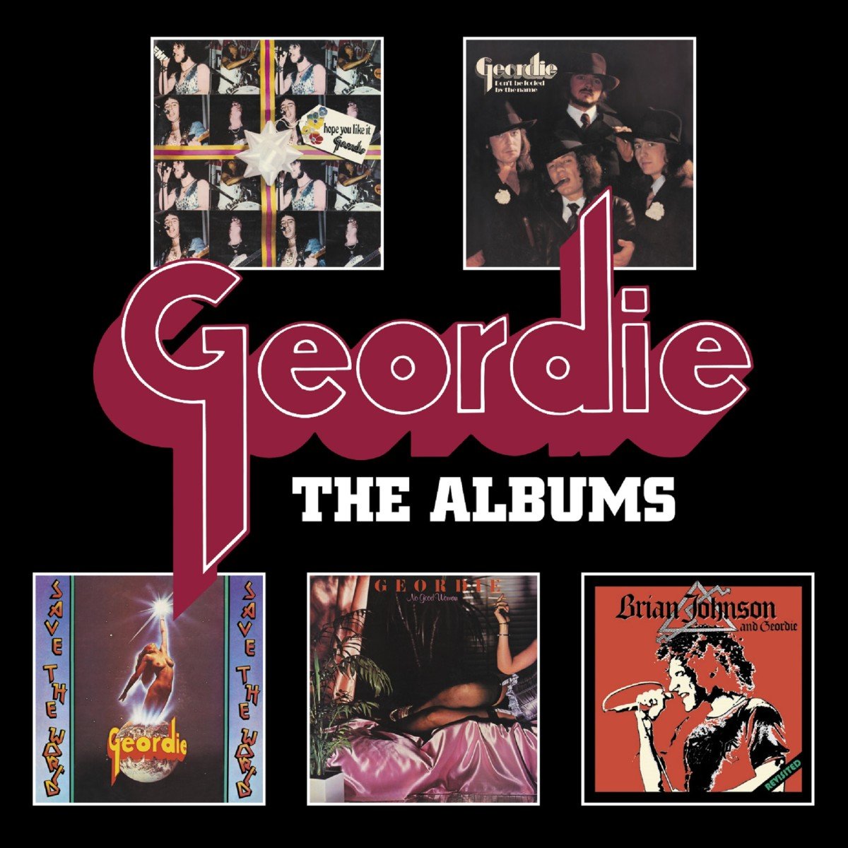 The Albums (Deluxe 5CD Box Set) Metal & Hardrock