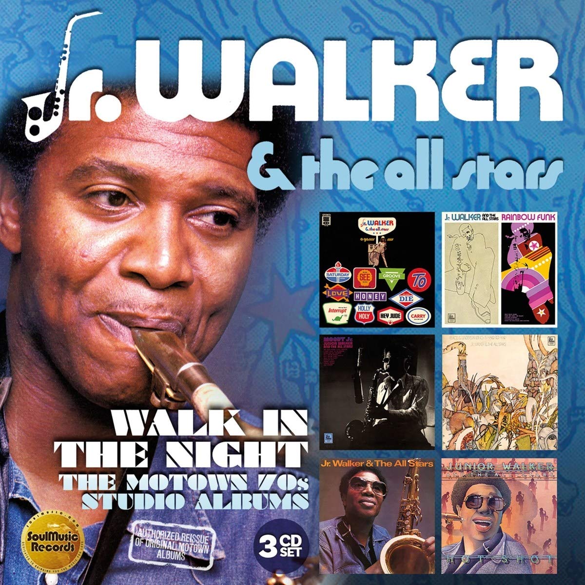 Walk in the Night-Motown 70s Albums (3cd Boxset) Pop