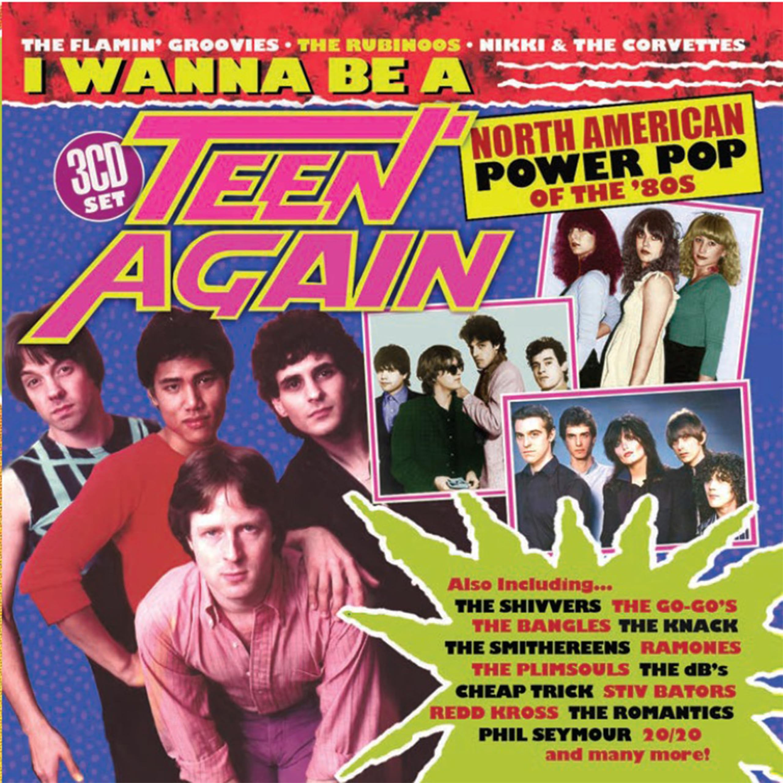 I Wanna Be A Teen Again-American Power Pop 1980-89 Rock