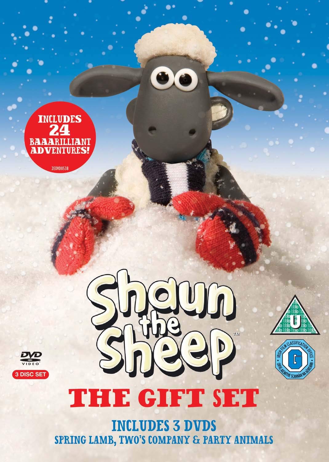 Shaun he Sheep - The Gift Set: Spring Lamb / Two's Company / Party Animals Box sets