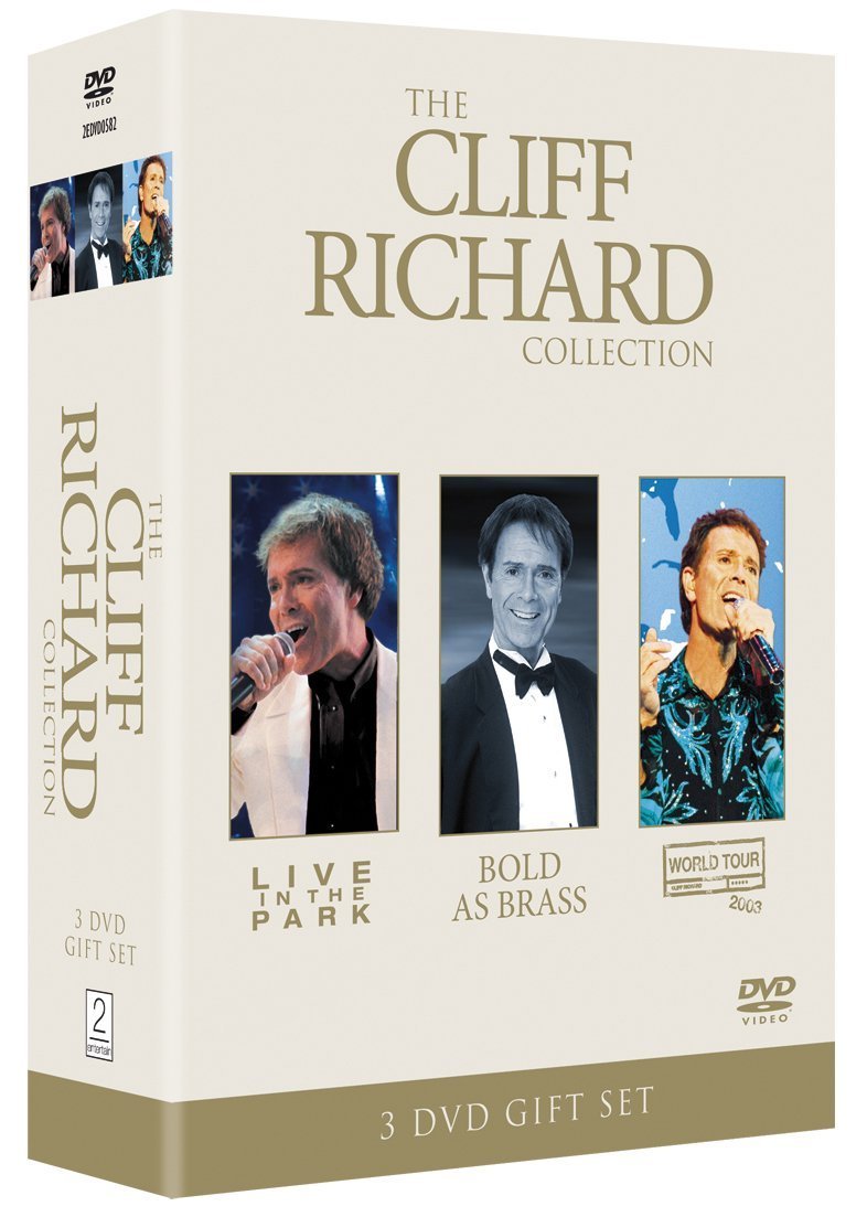 Cliff Richard Triple Box Set: Live in the Park / Bold as Brass / World Tour 2003 Films