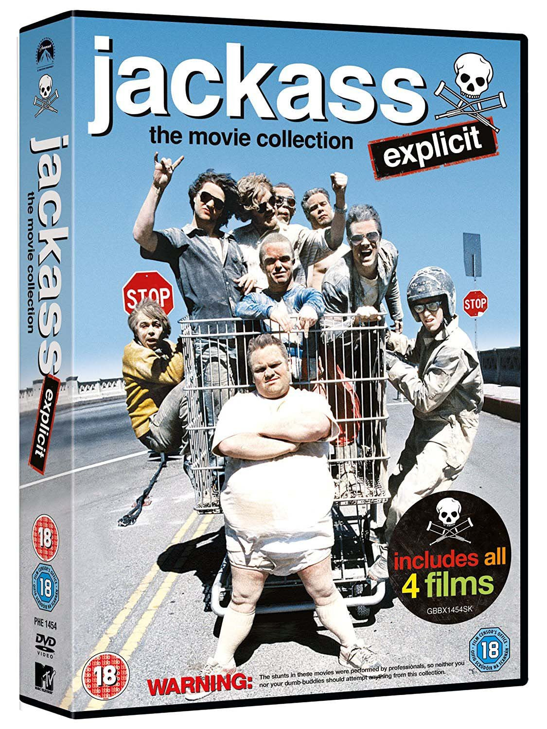 Jackass - The Movie Collection (1-3) Films