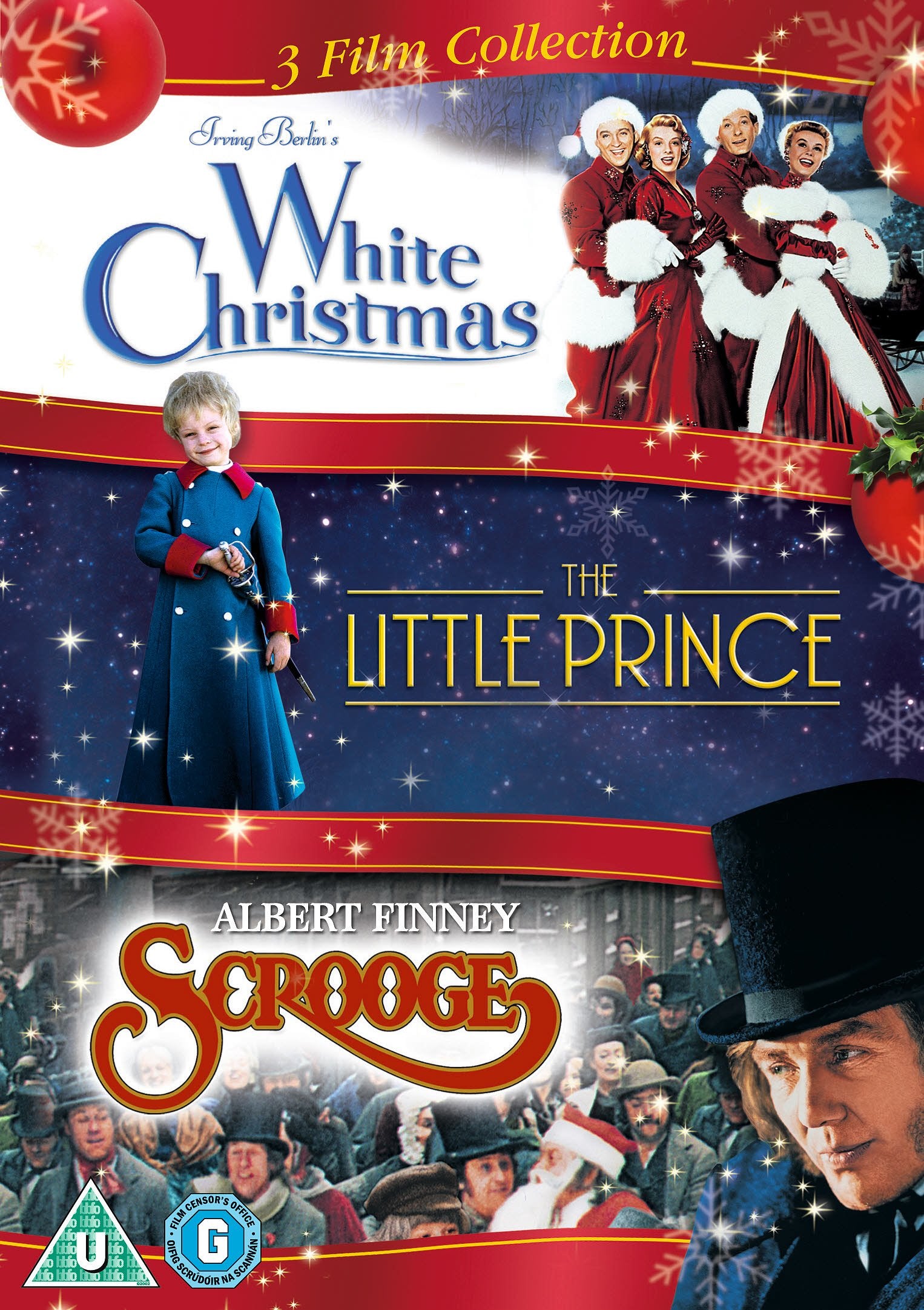 White Christmas / The Little Prince / Scrooge Triple Pack Films