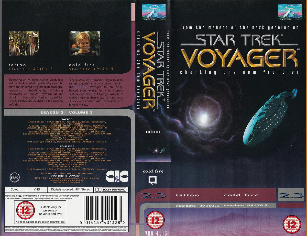 Star Trek Voyager - Vol. 2.3 (Tattoo/Cold Fire) Box sets