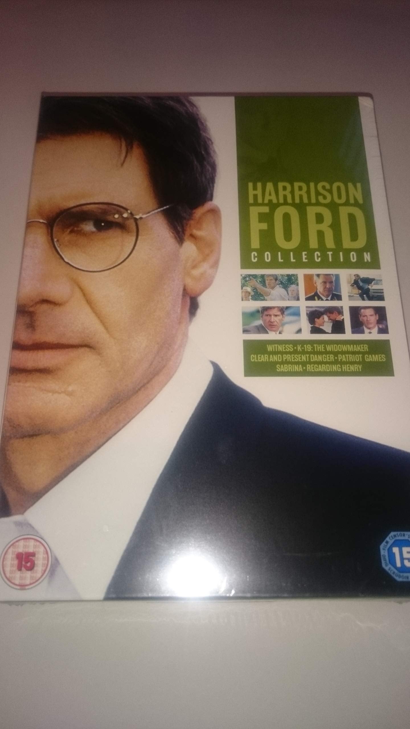 The Harrison Ford Collection - Witness / K-19 / Clear and Present Danger / Patriot Games / Sabrina / Regarding Henry Movies