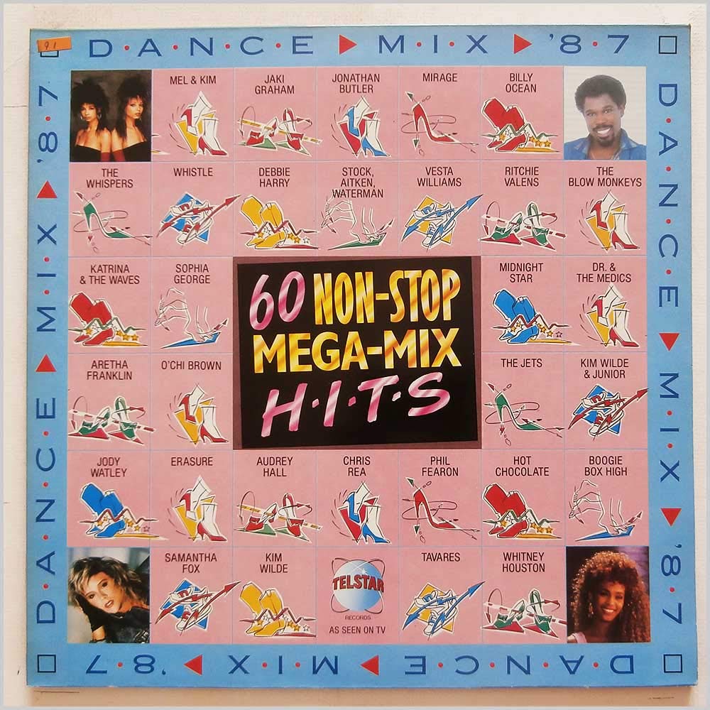 Whitney Houston, Aretha Franklin, Jaki Graham, Erasure, Samantha Fox, Taffy.. Music