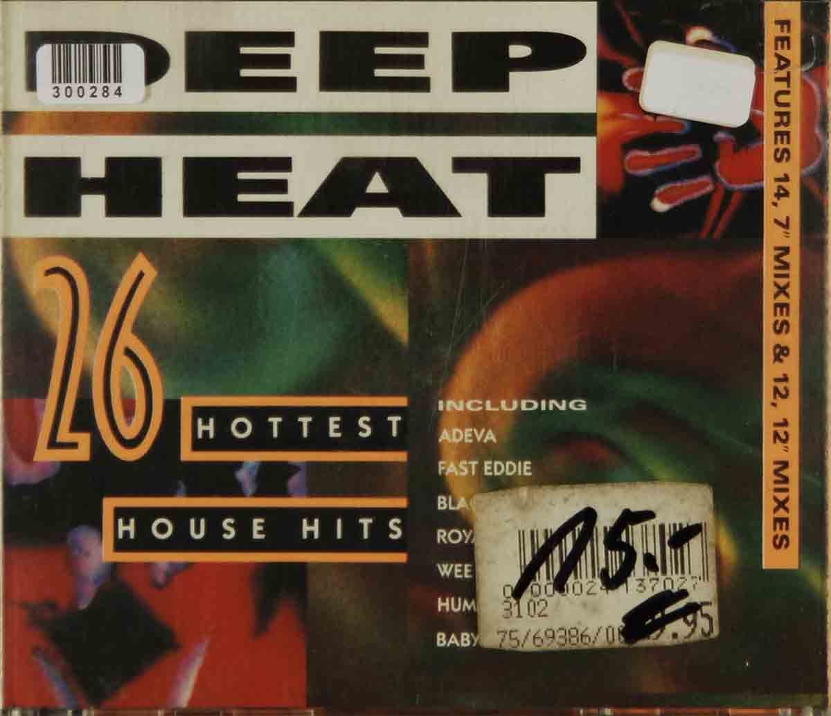 Deep Heat-26 hottest House Hits (1989, incl. 12 Maxis) cd