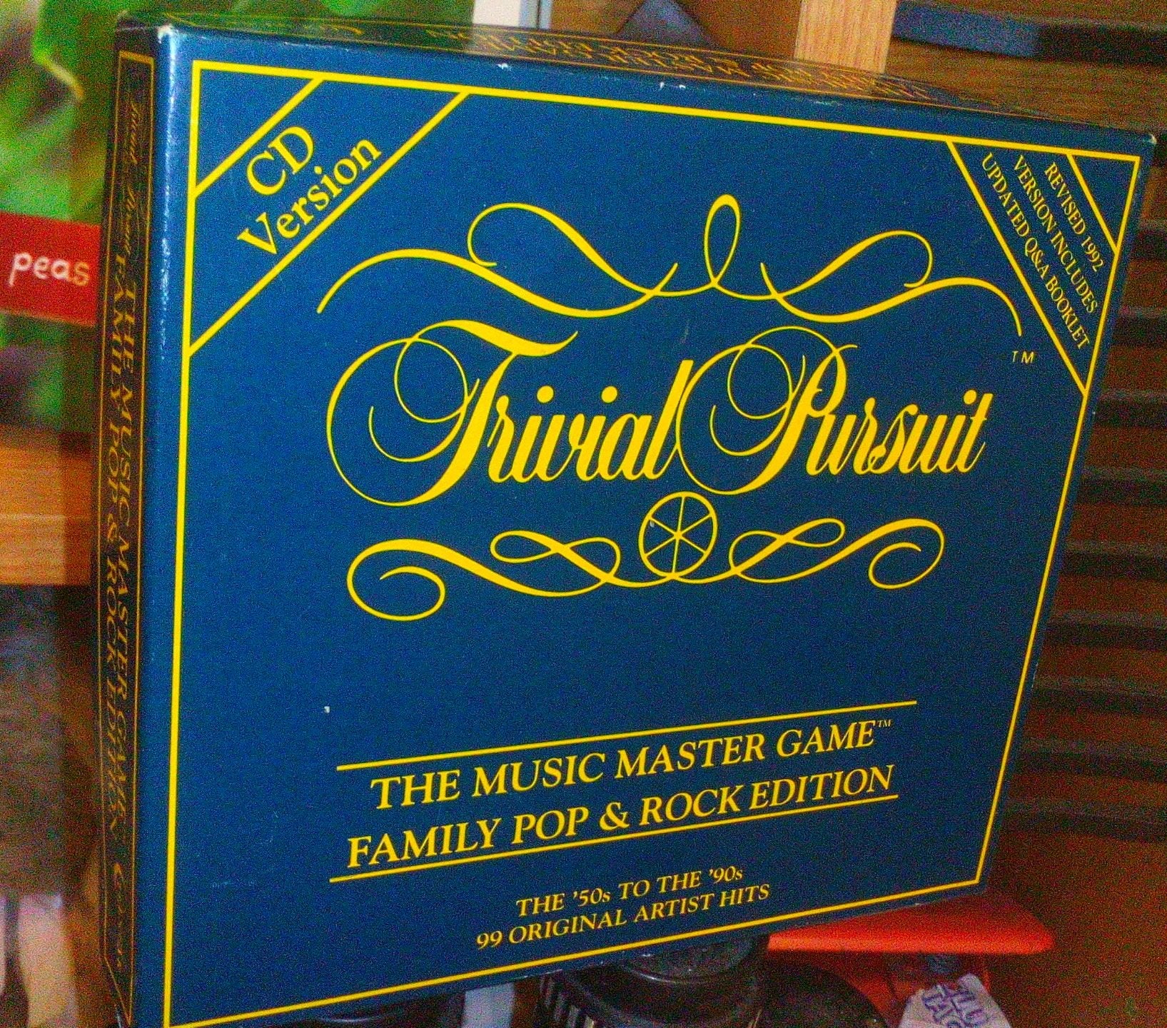 Trivial Pursuit: The Music Master Game (Family Pop & Rock Edition) Music