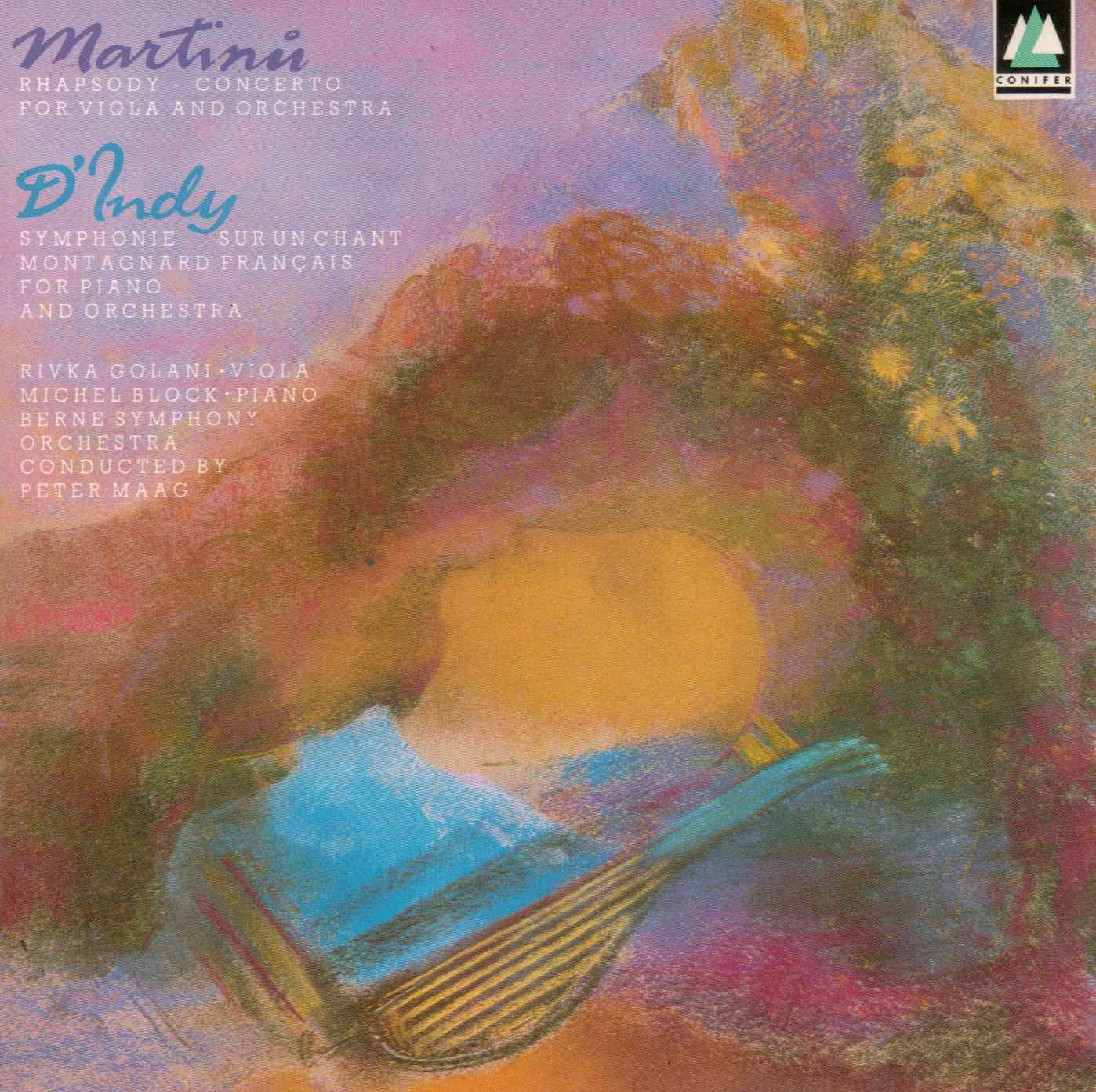 Martinu:Rhapsody Concerto,D'Indy:Symphony No.1 Music