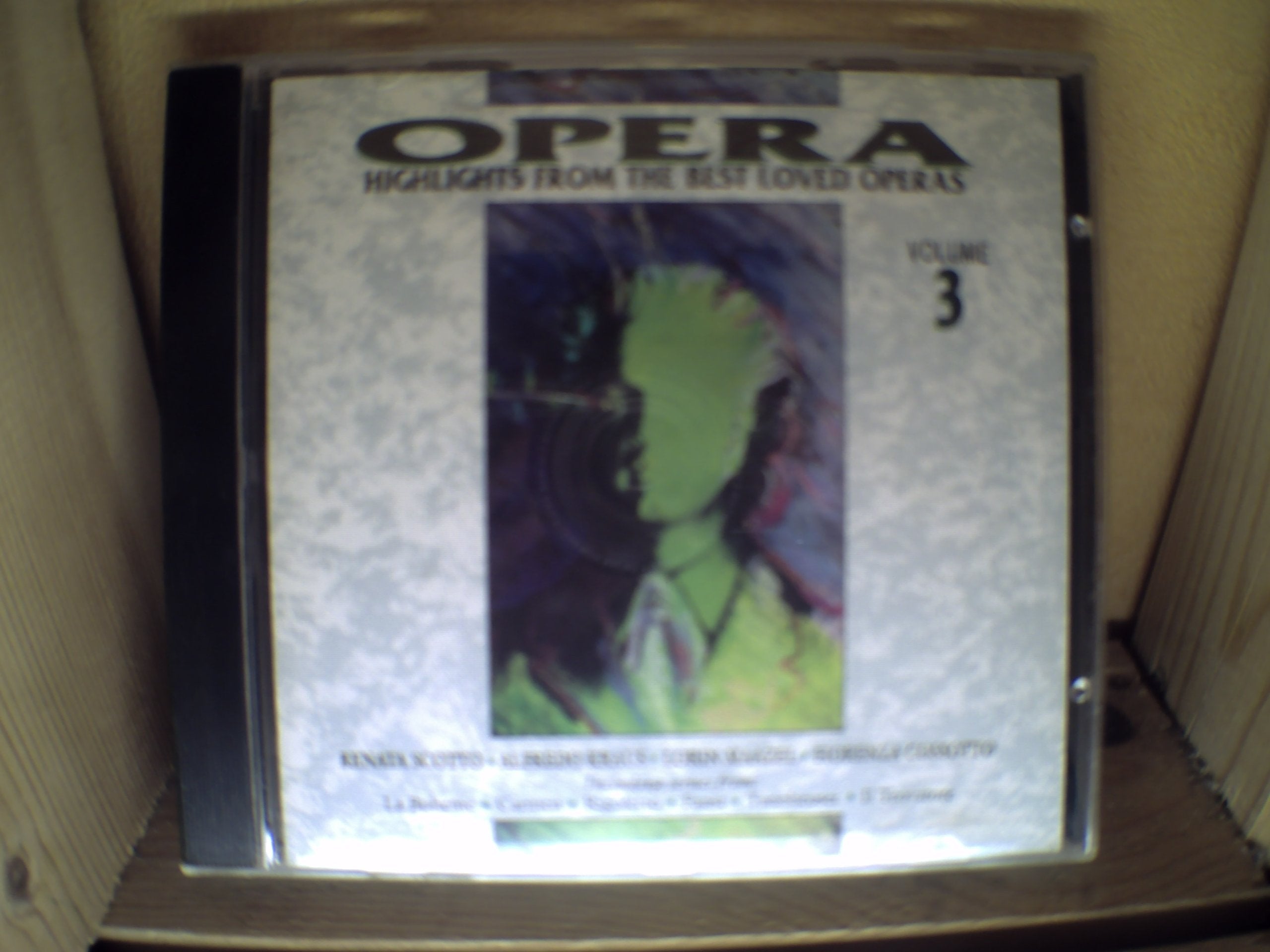 OPERA. HIGHLIGHTS FROM THE BEST LOVED OPERAS. VOL 3. CD TRXCD 154. 5014585031545. cd
