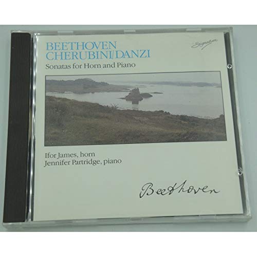 IFOR JAMES/PARTRIDGE sonatas for horn and piano BEETHOVEN/DANZI CD Knew Music