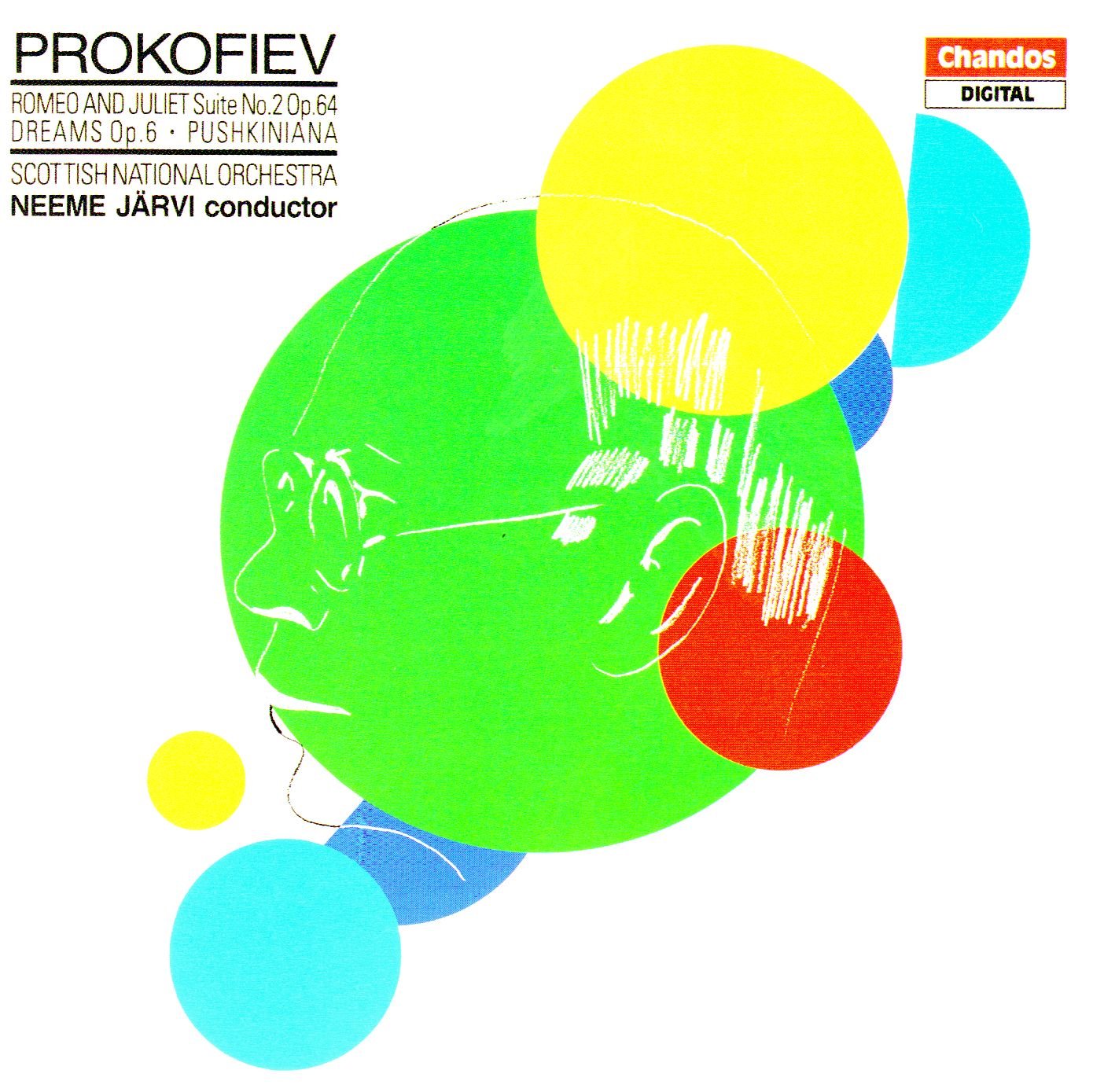 Prokofiev Romeo and Juliet Suite No.2- Dreams Op.6 Pushkiniana / Scottish National Orchestra, NEEME JÄRVI Conductor Music