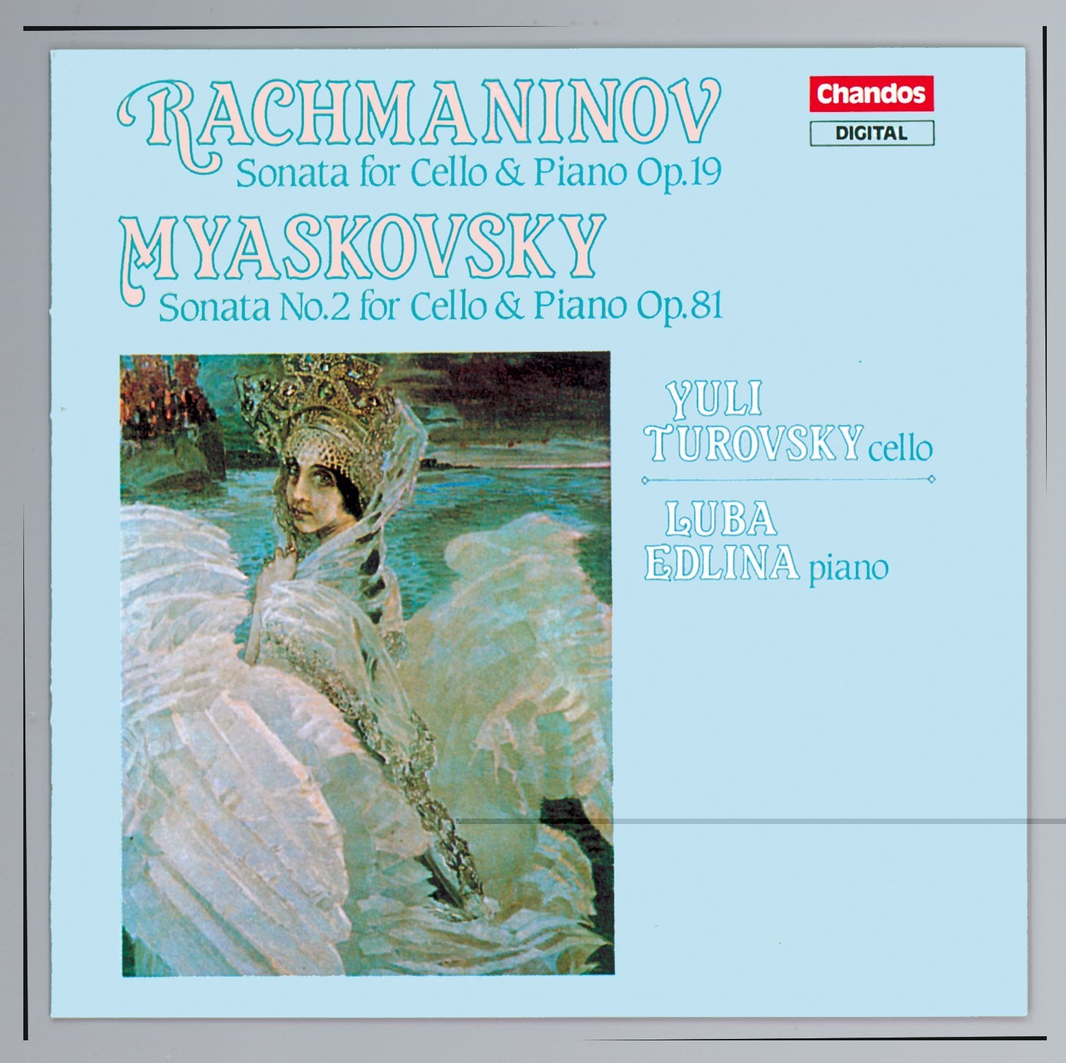 Rachmaninov: Sonata for Cello & Piano Op. 19 / Myaskovsky: Sonata No. 2 for Cello & Piano Op. 81 Classical