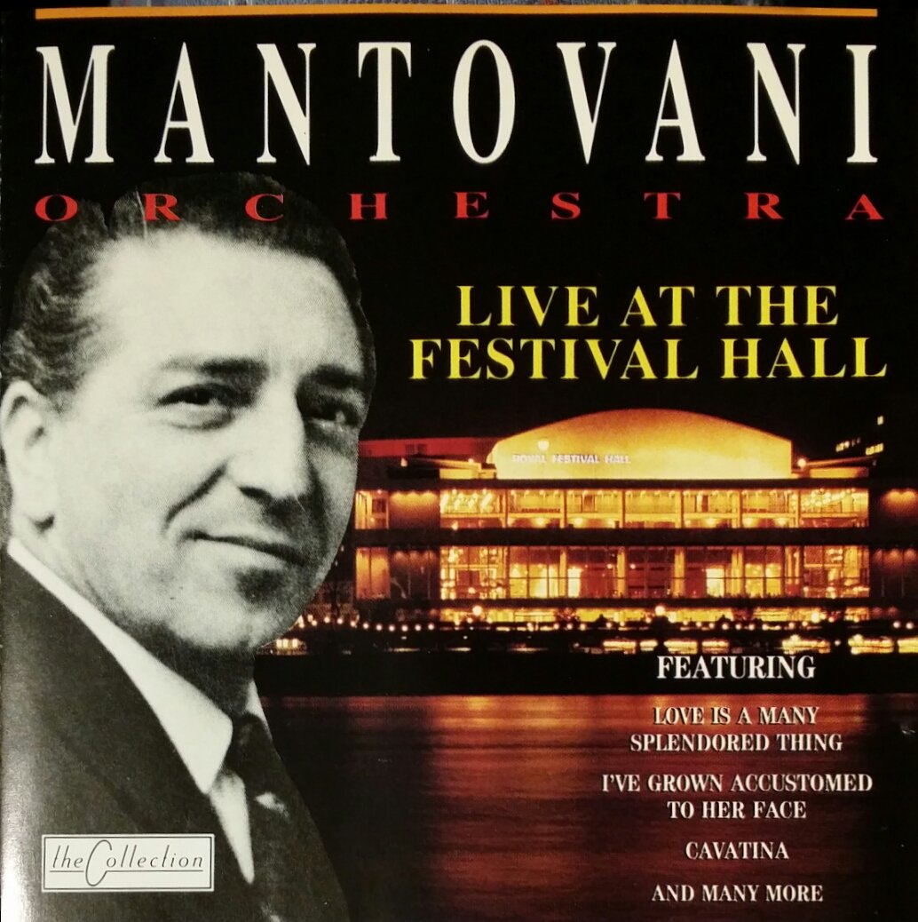 Mantovani Orchestra live at the Festival Hall. Top Rarität. UK Import Books