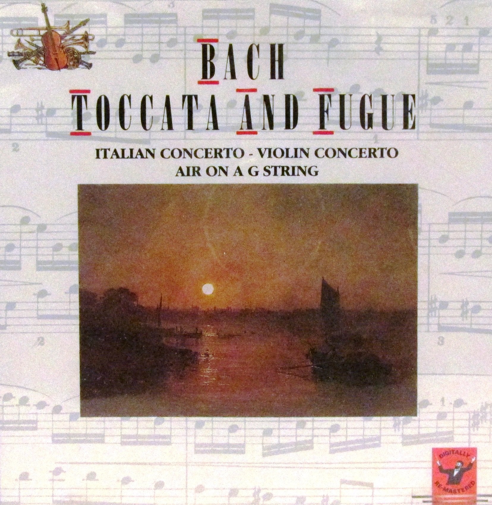 bach - toccata and fugue - italian concerto - violin concerto - air on a g string Music