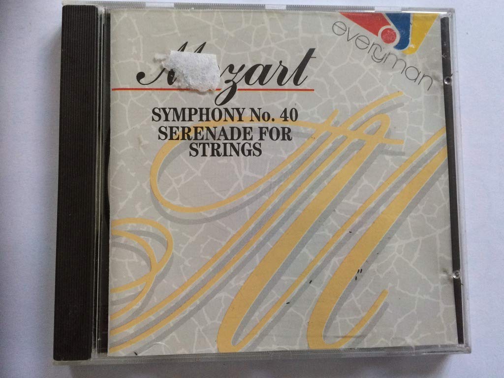 Wolfgang Amadeus Mozart - Symphony No. 40 in G-Minor, Serenade For String " Kleine Nachtmusik" Music