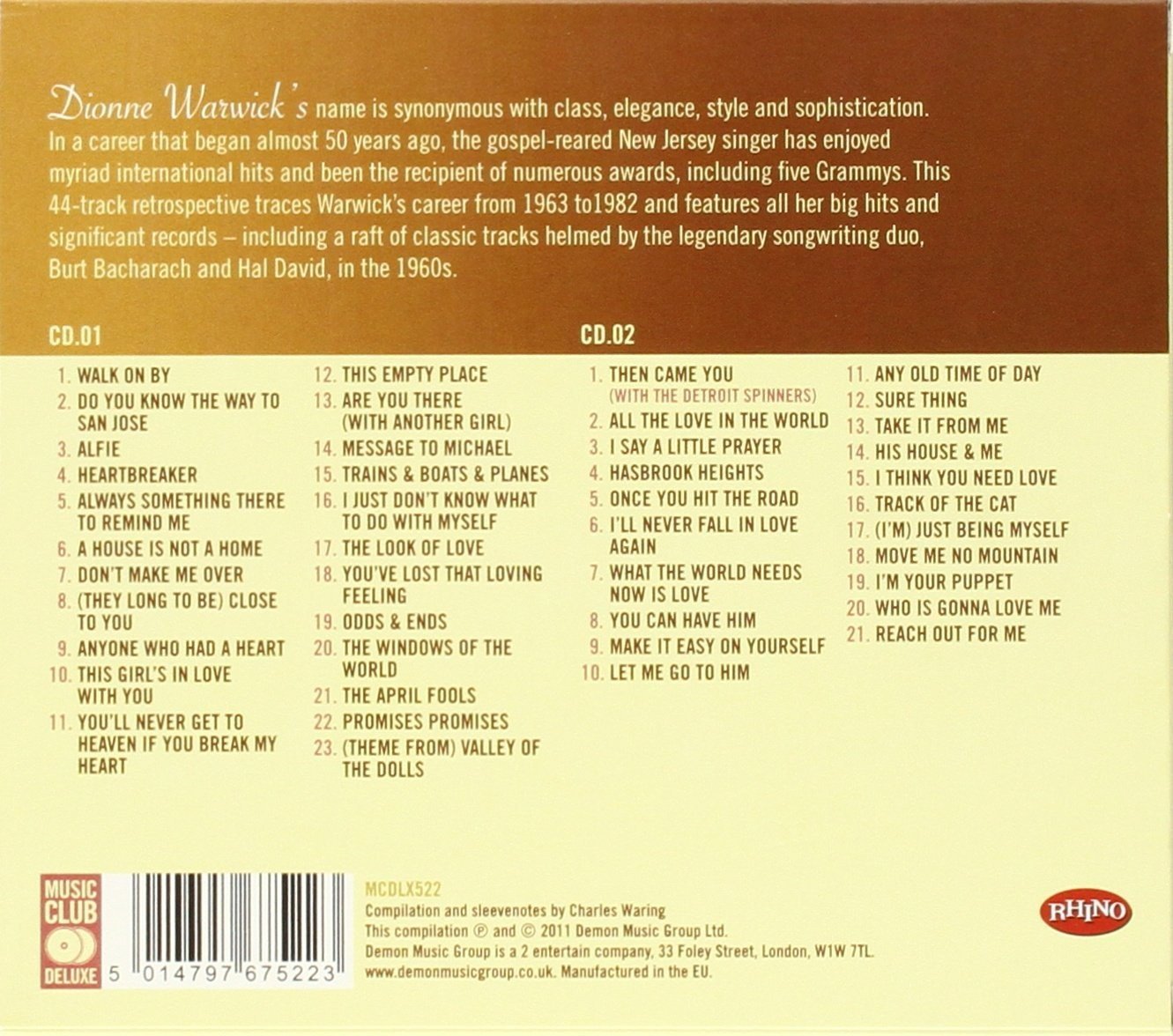 The Essential Dionne Warwick Pop
