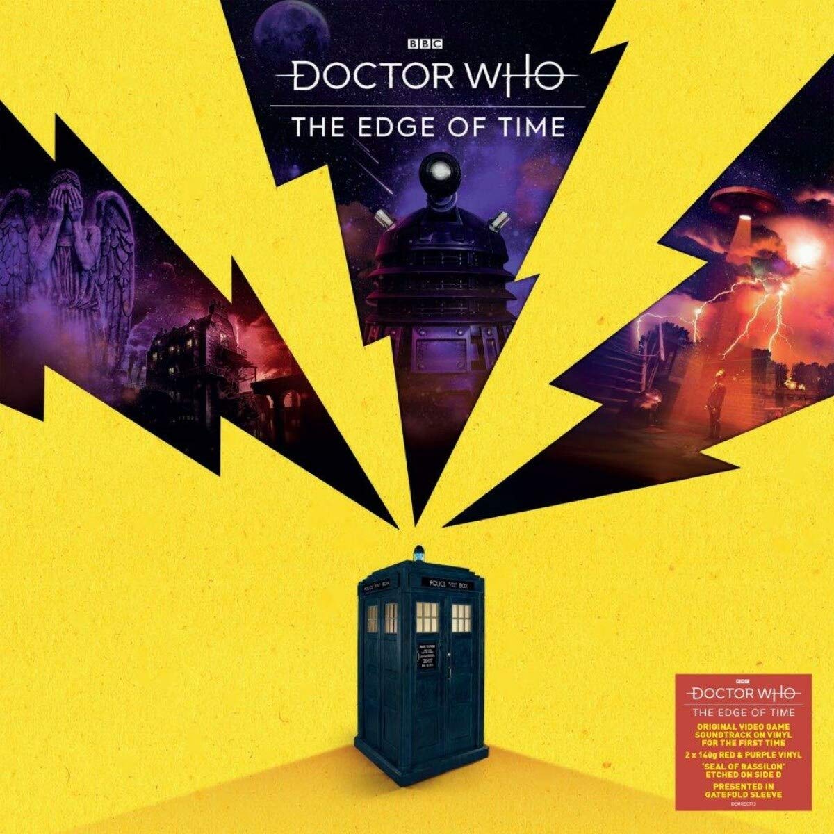 The Edge of Time Soundtrack (Red & Purple 2lp) Music