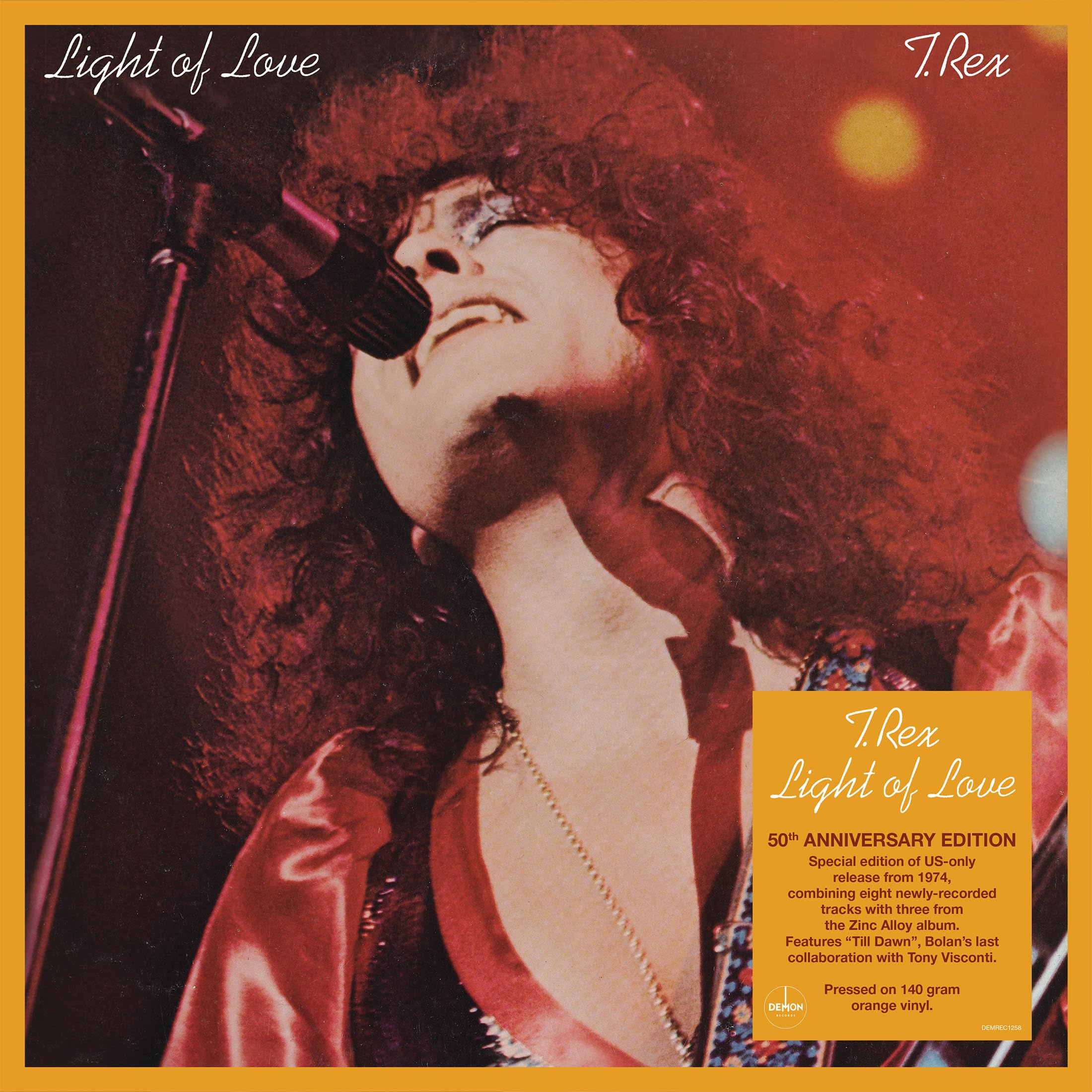Light of Love (50th Anniversary Orange Vinyl) Rock