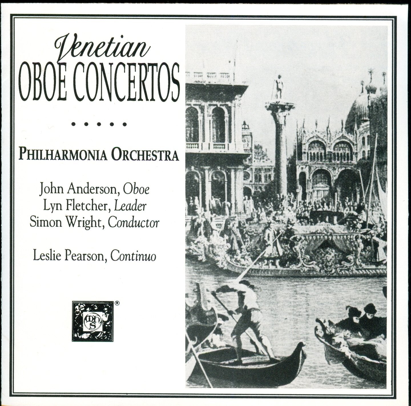 Venetian Oboe Concertos Music