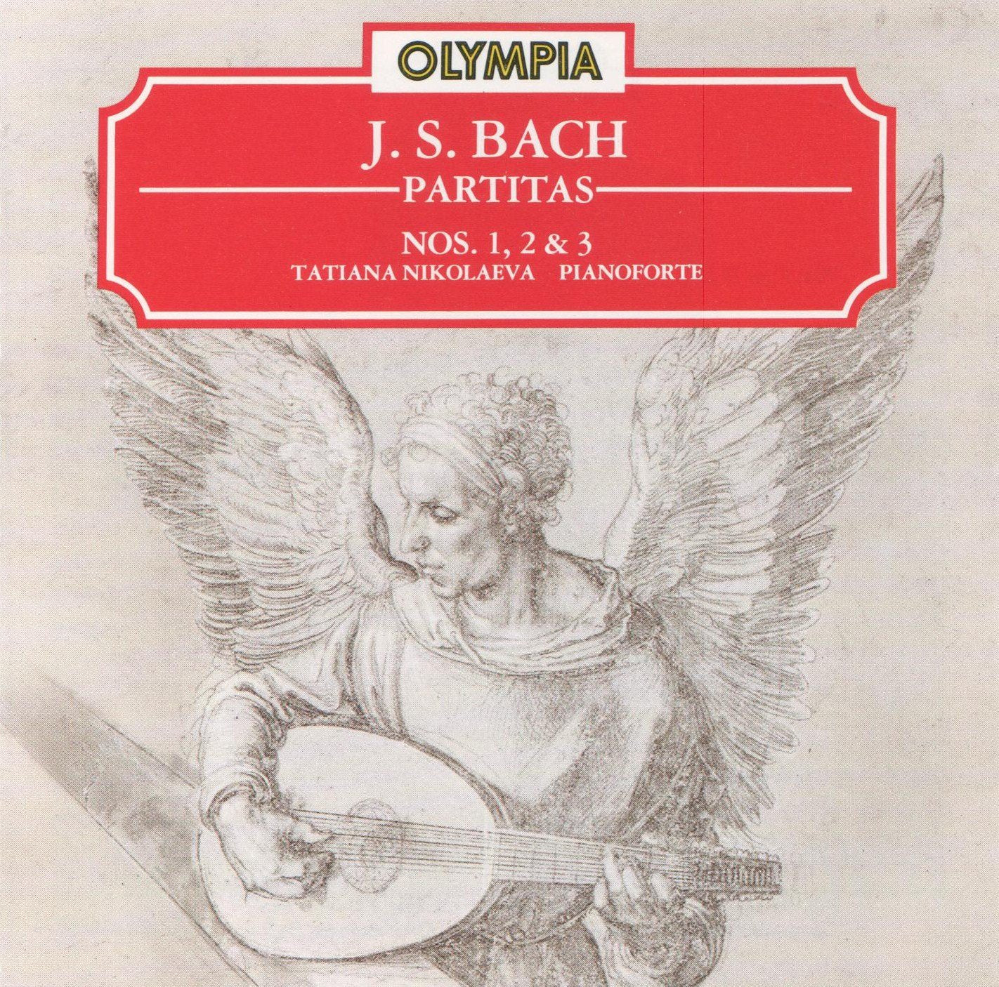 Bach : Partitas n° 1, 2 & 3 Tatania Nikolaeva Music