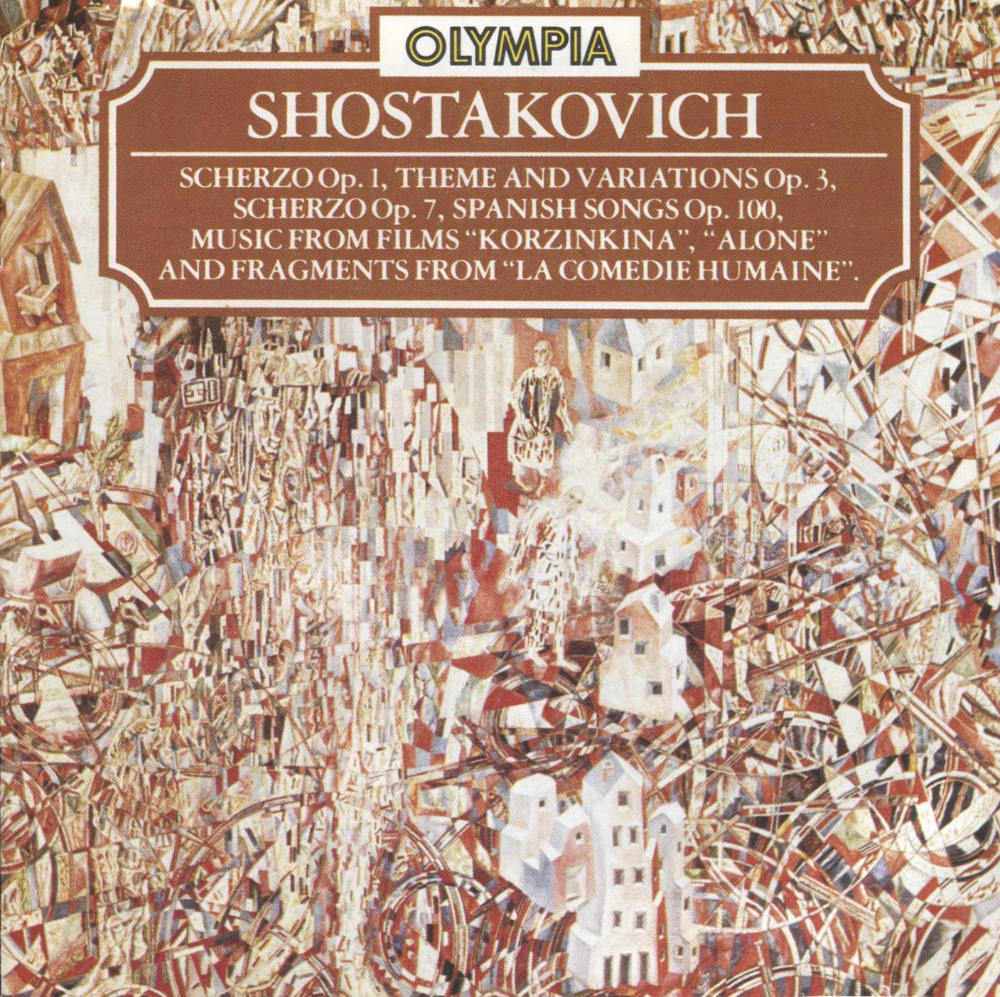 Shostakovitch: Manuscripts of Different Years CD Music