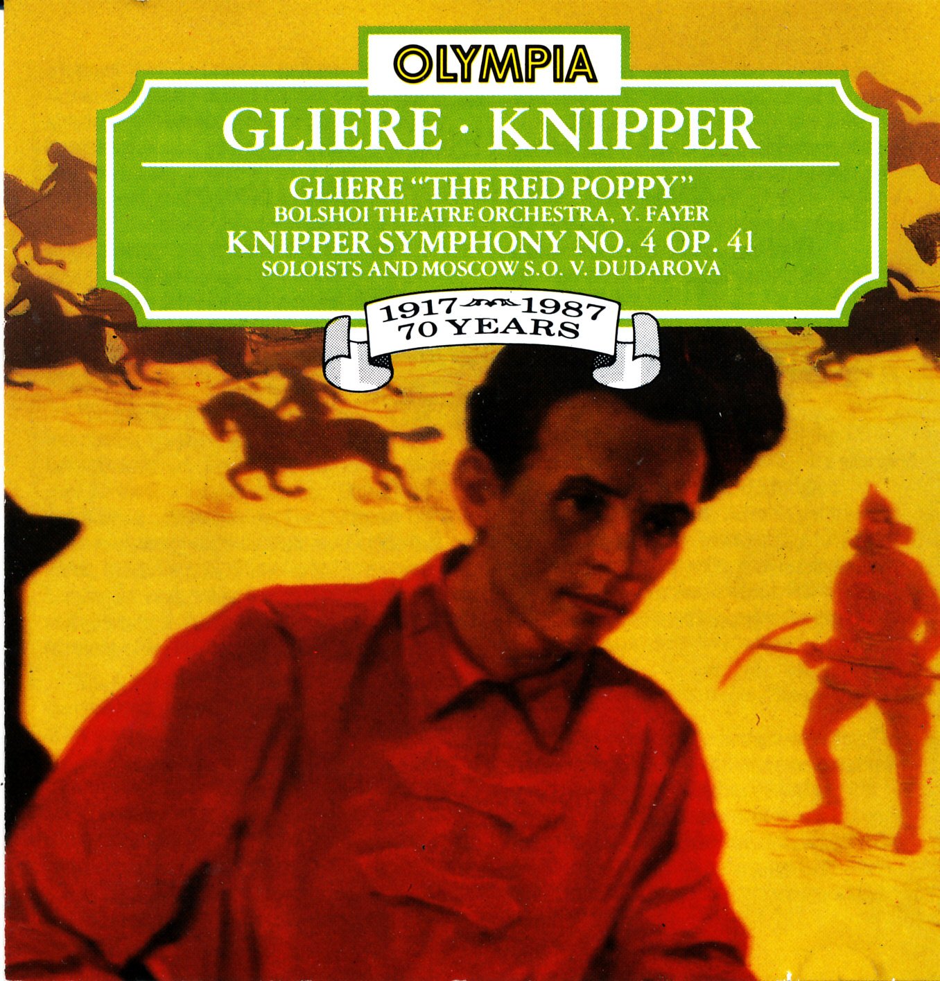 GLIERE: THE RED POPPY & LEV KNIPPER SYMPHONY NO.4 Music