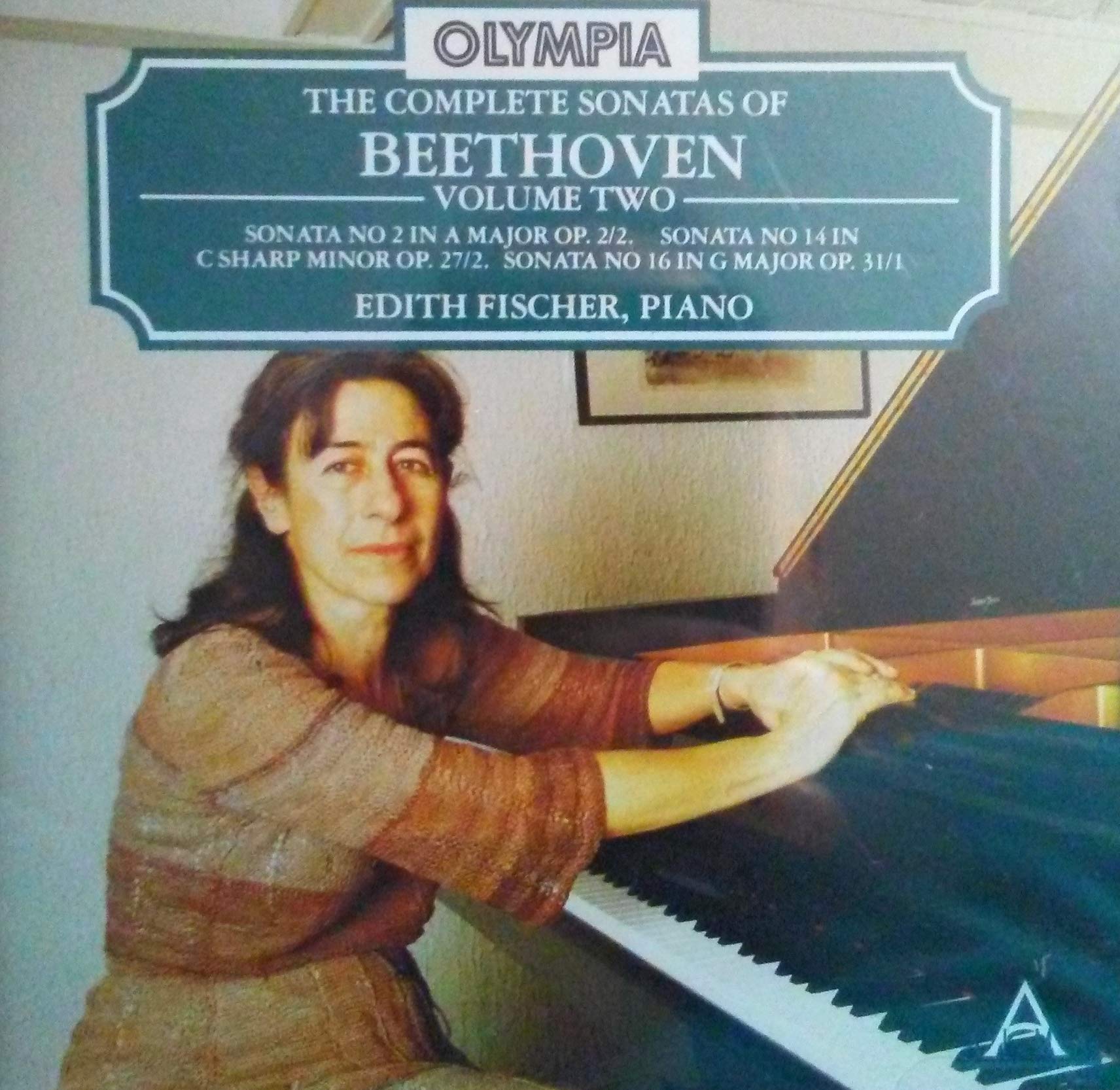 Piano Sonatas Vol 2 (Edith Fischer) cd