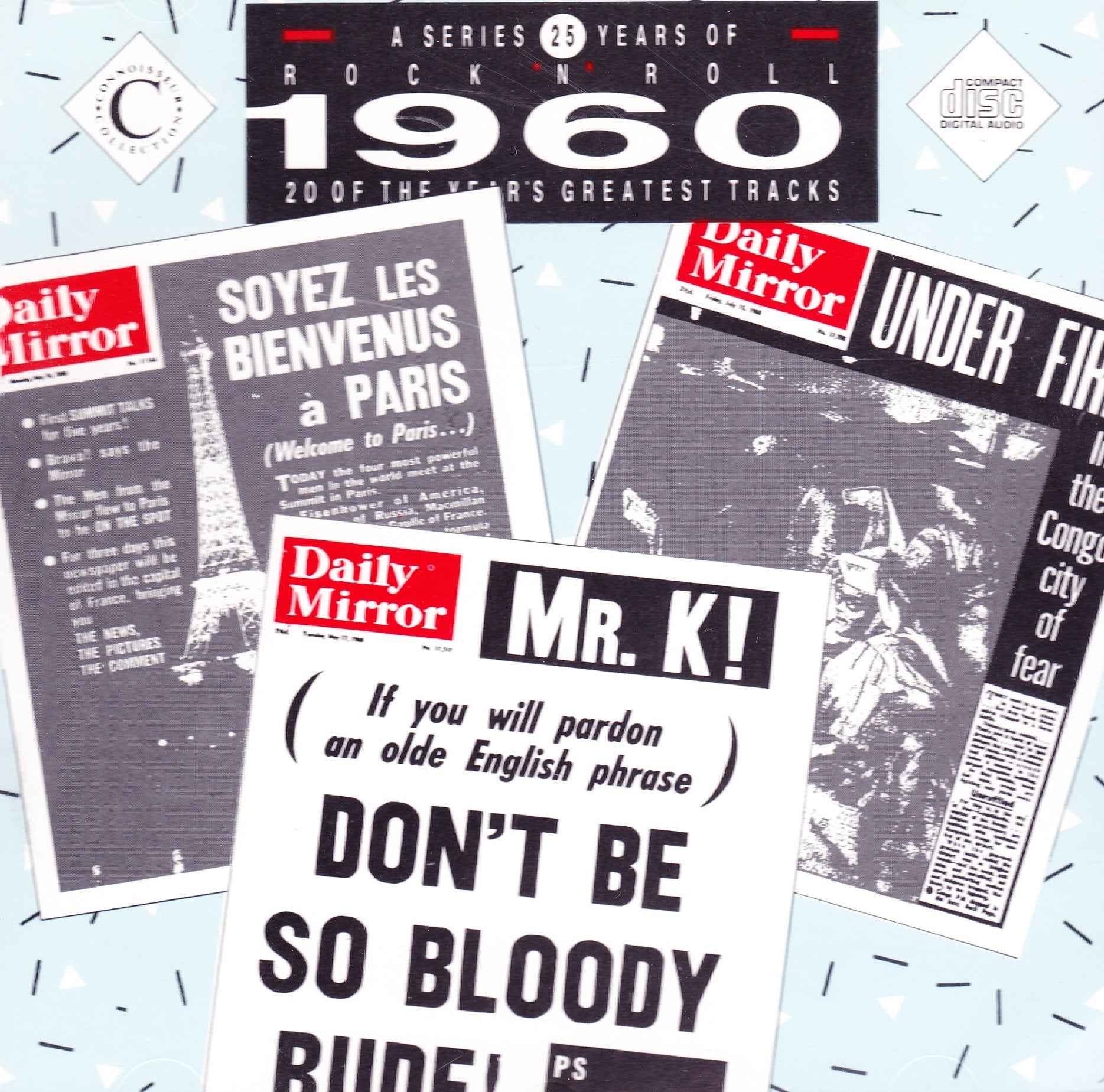 1960:Roy Orbison, Johnny Kidd, John Barry Seven, Cliff Richard, Ventures.. Rock