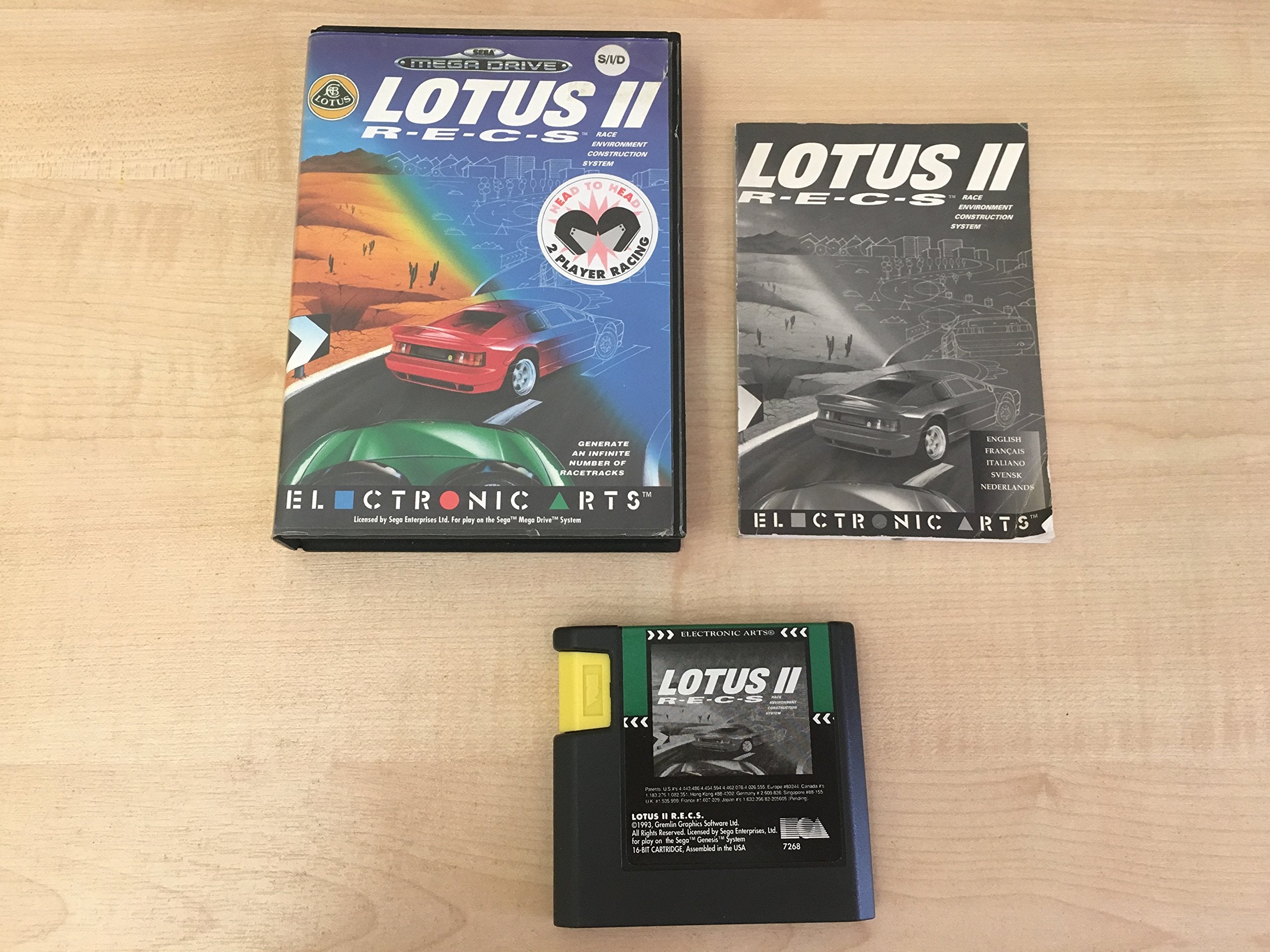 Product Image: Lotus II RECS - Megadrive - PAL