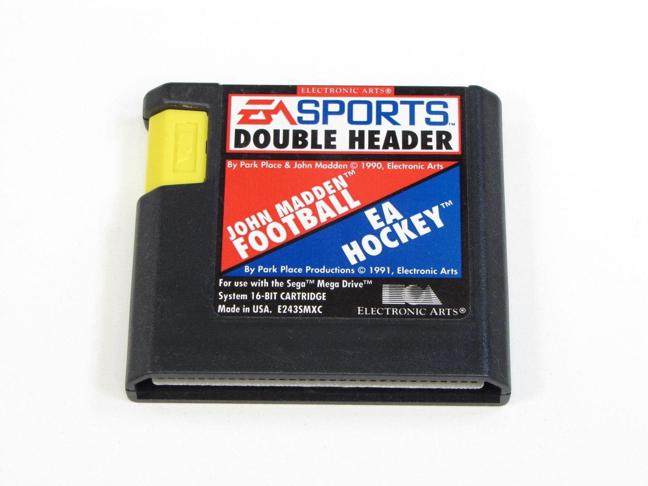 EA Sport Double header - EA Hockey / John Madden Football - Megadrive - PAL Older Consoles