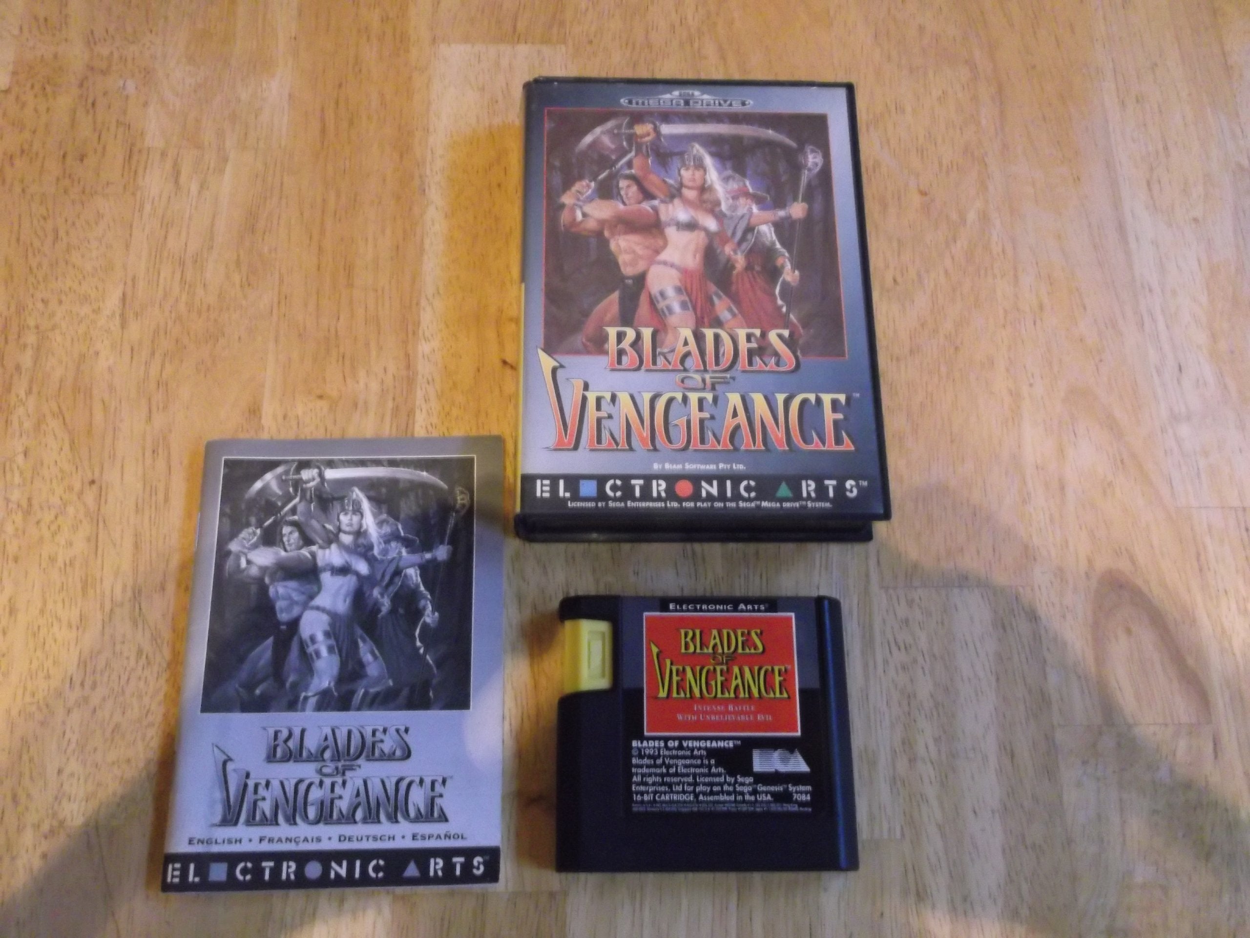 Blades of vengeance - Megadrive - PAL Older Consoles